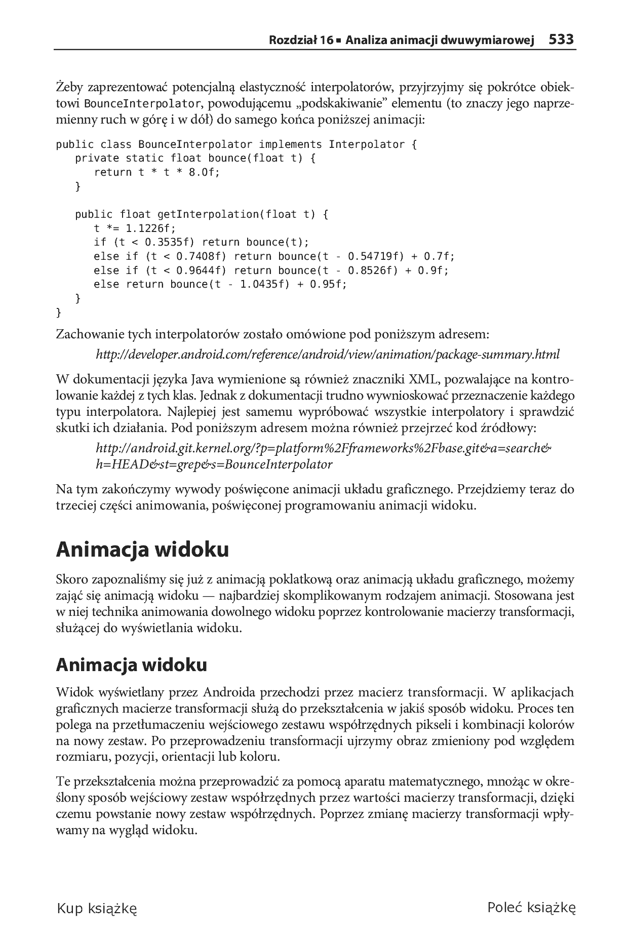 Fragment „Android 3. Tworzenie aplikacji” — strona 35 z 79