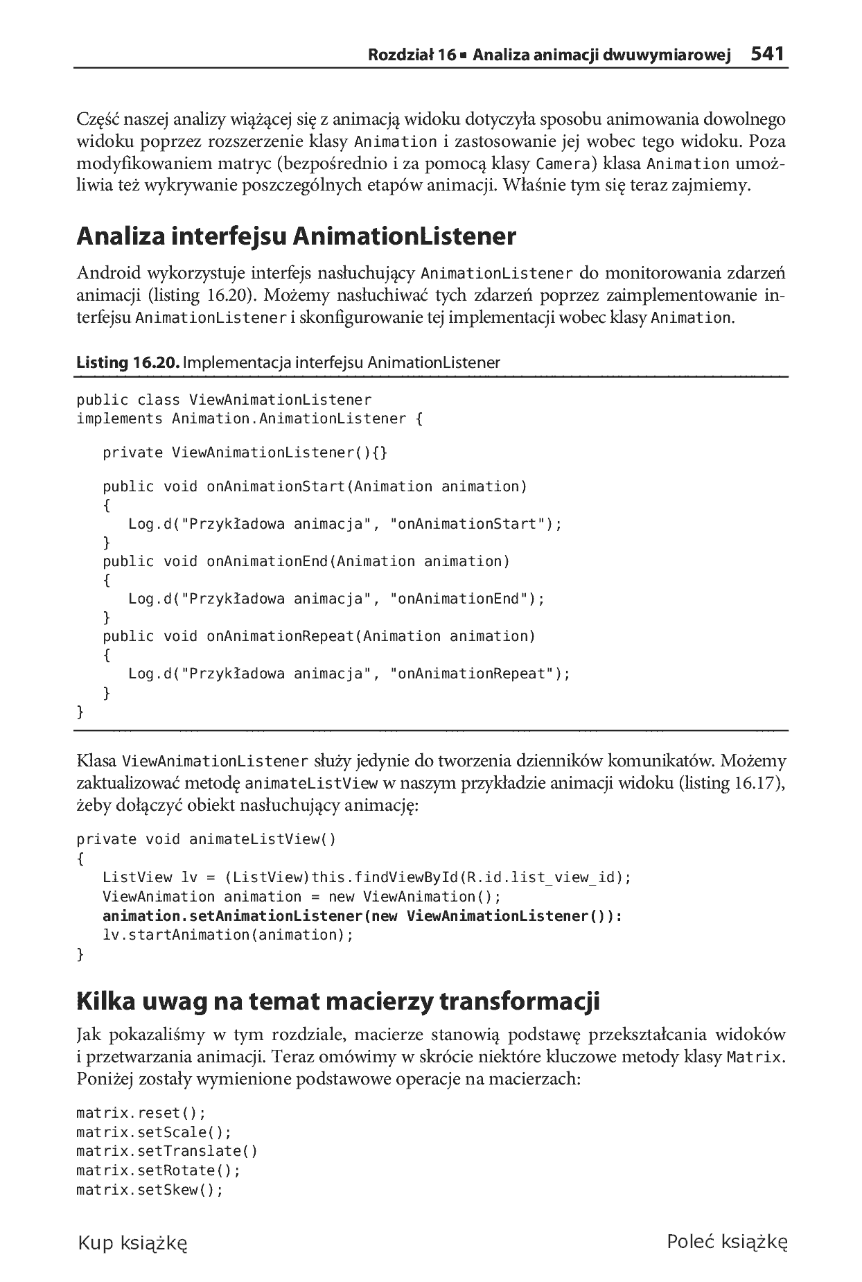 Fragment „Android 3. Tworzenie aplikacji” — strona 43 z 79