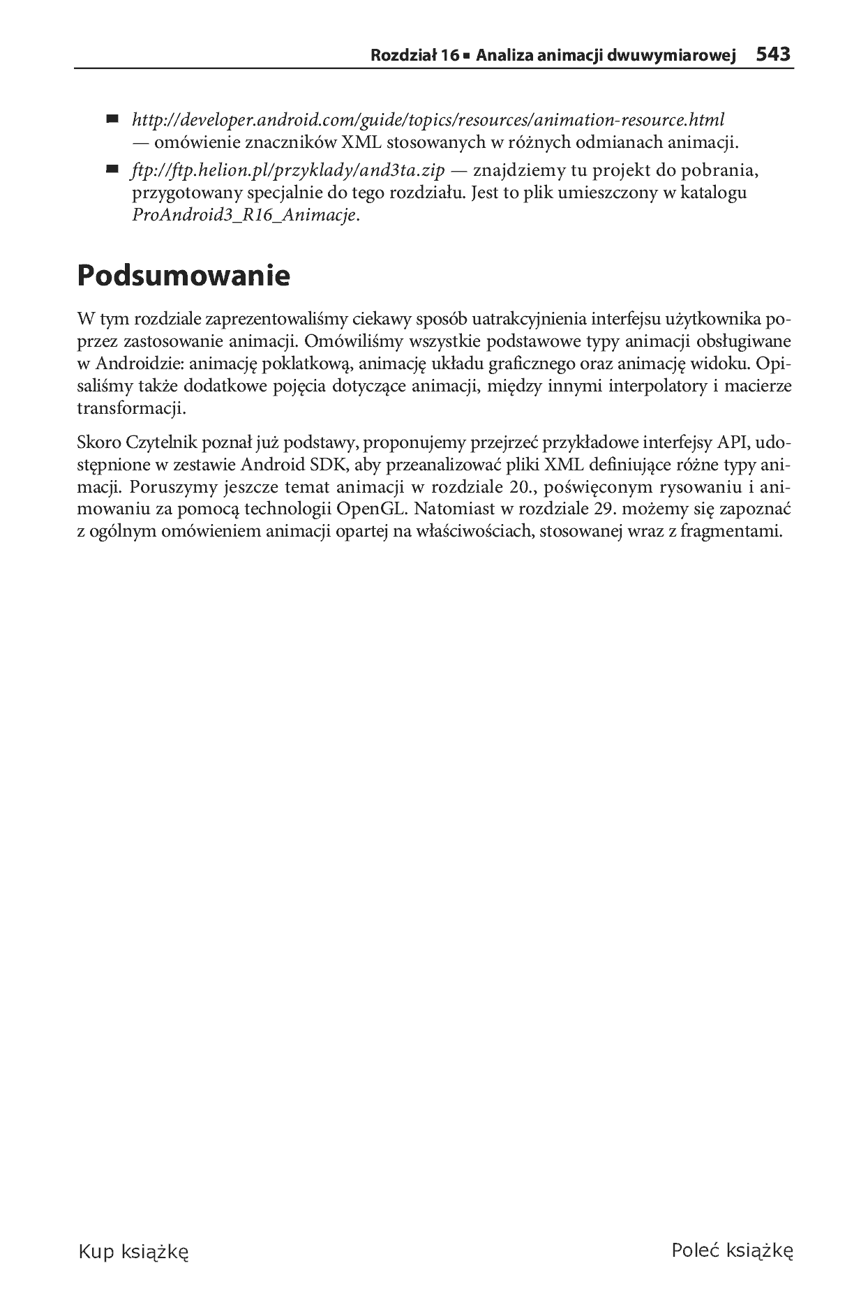 Fragment „Android 3. Tworzenie aplikacji” — strona 45 z 79