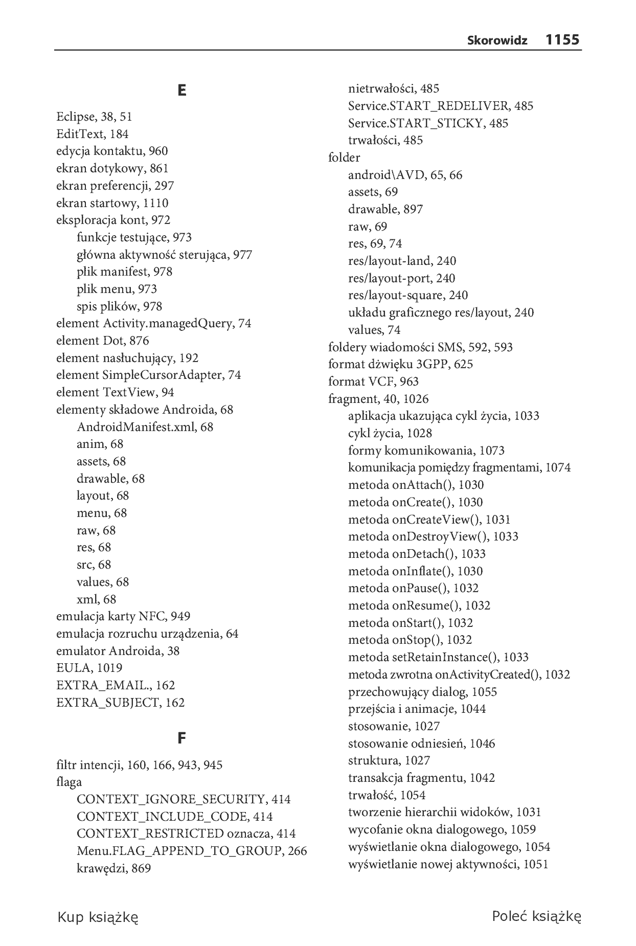Fragment „Android 3. Tworzenie aplikacji” — strona 52 z 79