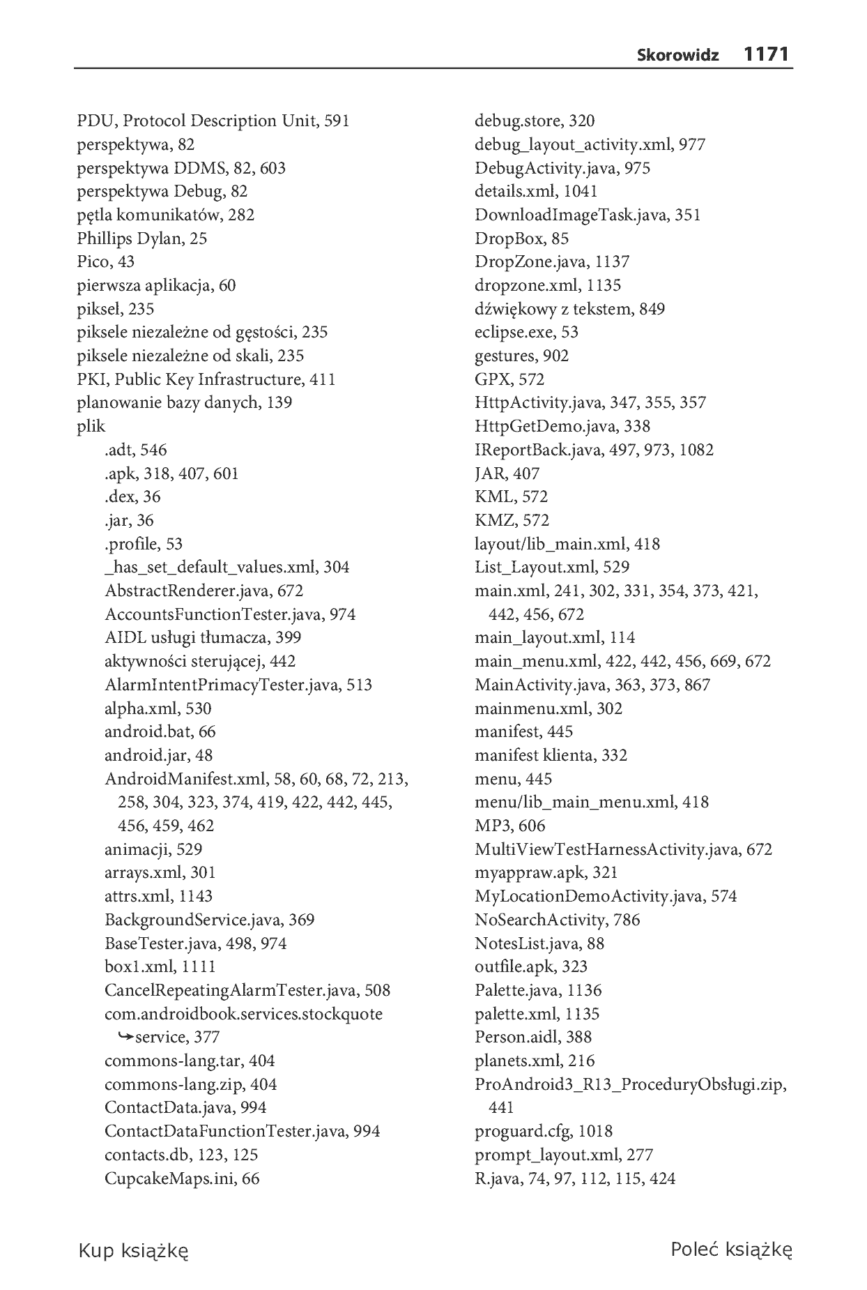 Fragment „Android 3. Tworzenie aplikacji” — strona 68 z 79