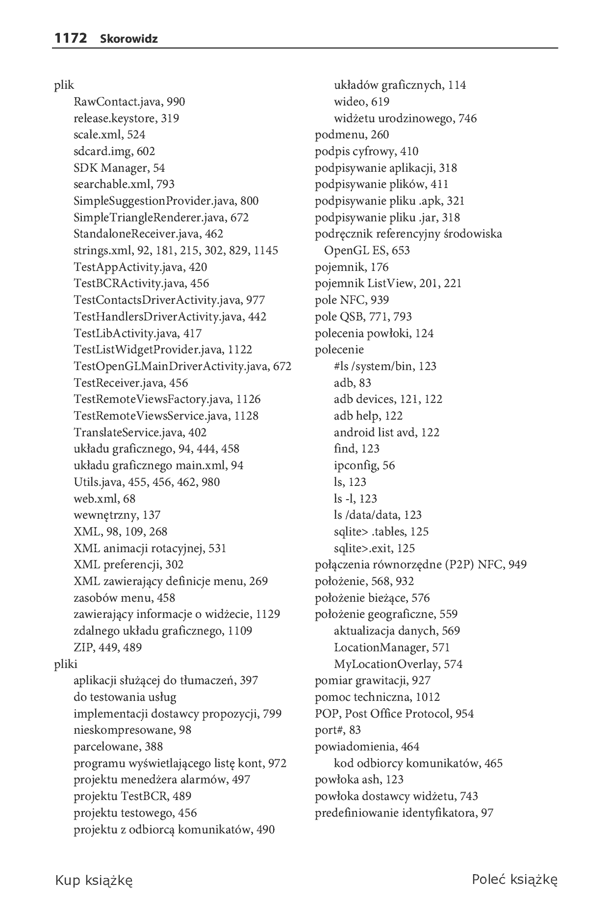 Fragment „Android 3. Tworzenie aplikacji” — strona 69 z 79