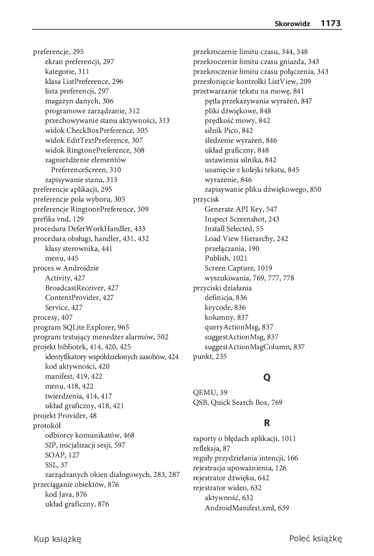 Fragment „Android 3. Tworzenie aplikacji” — strona 70 z 79