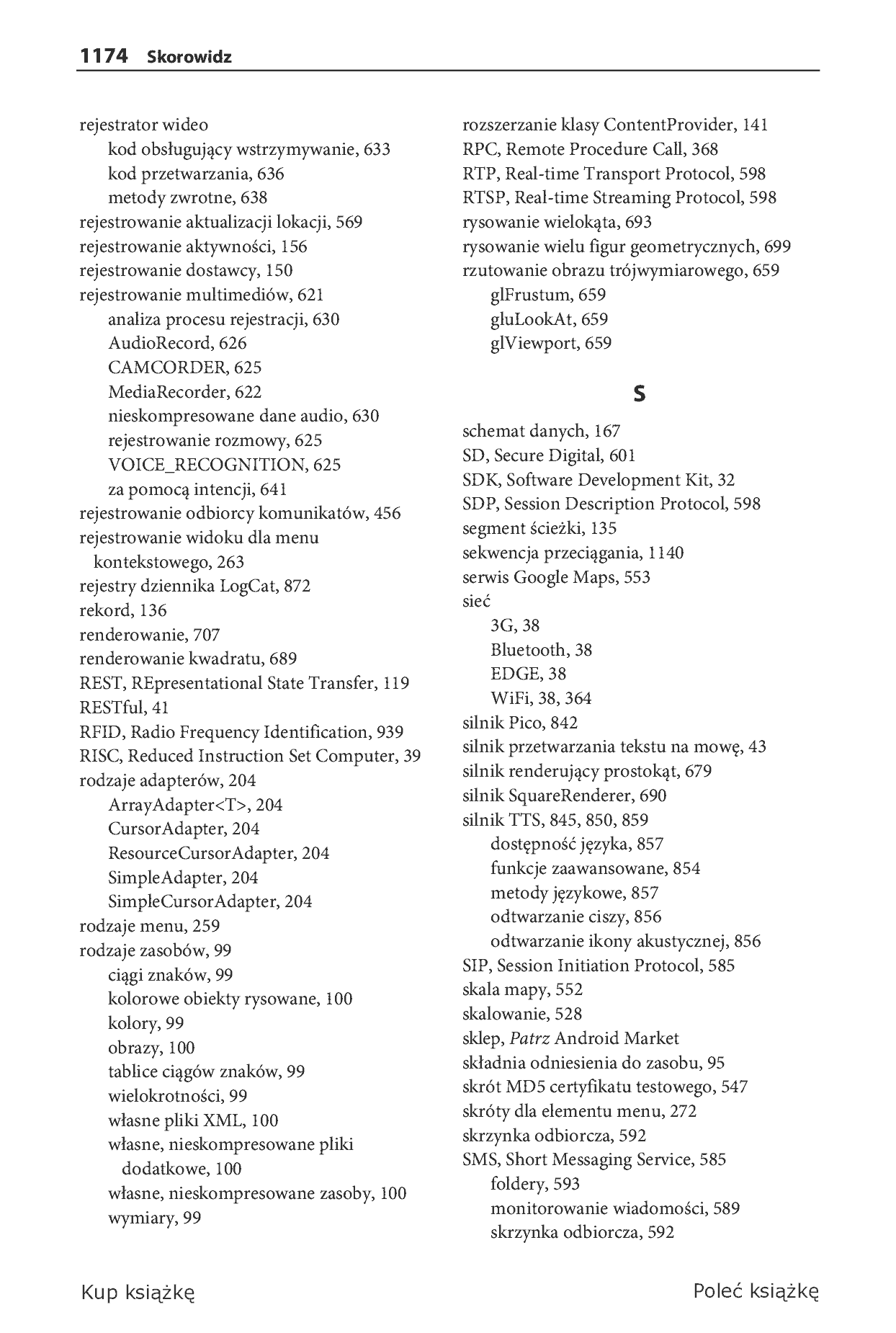 Fragment „Android 3. Tworzenie aplikacji” — strona 71 z 79