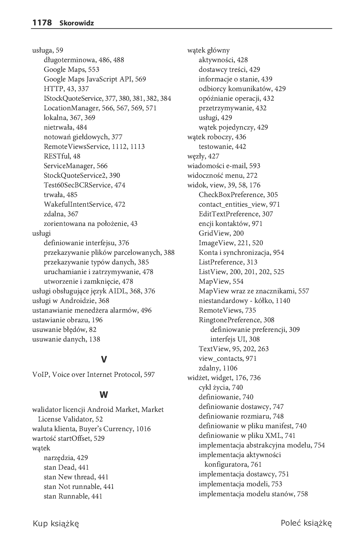 Fragment „Android 3. Tworzenie aplikacji” — strona 75 z 79