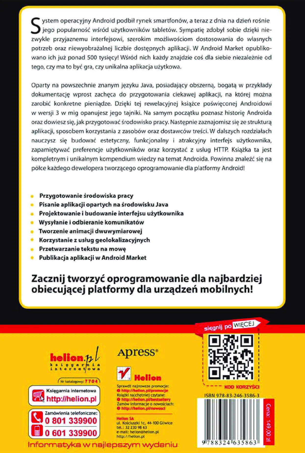 Fragment „Android 3. Tworzenie aplikacji” — strona 79 z 79