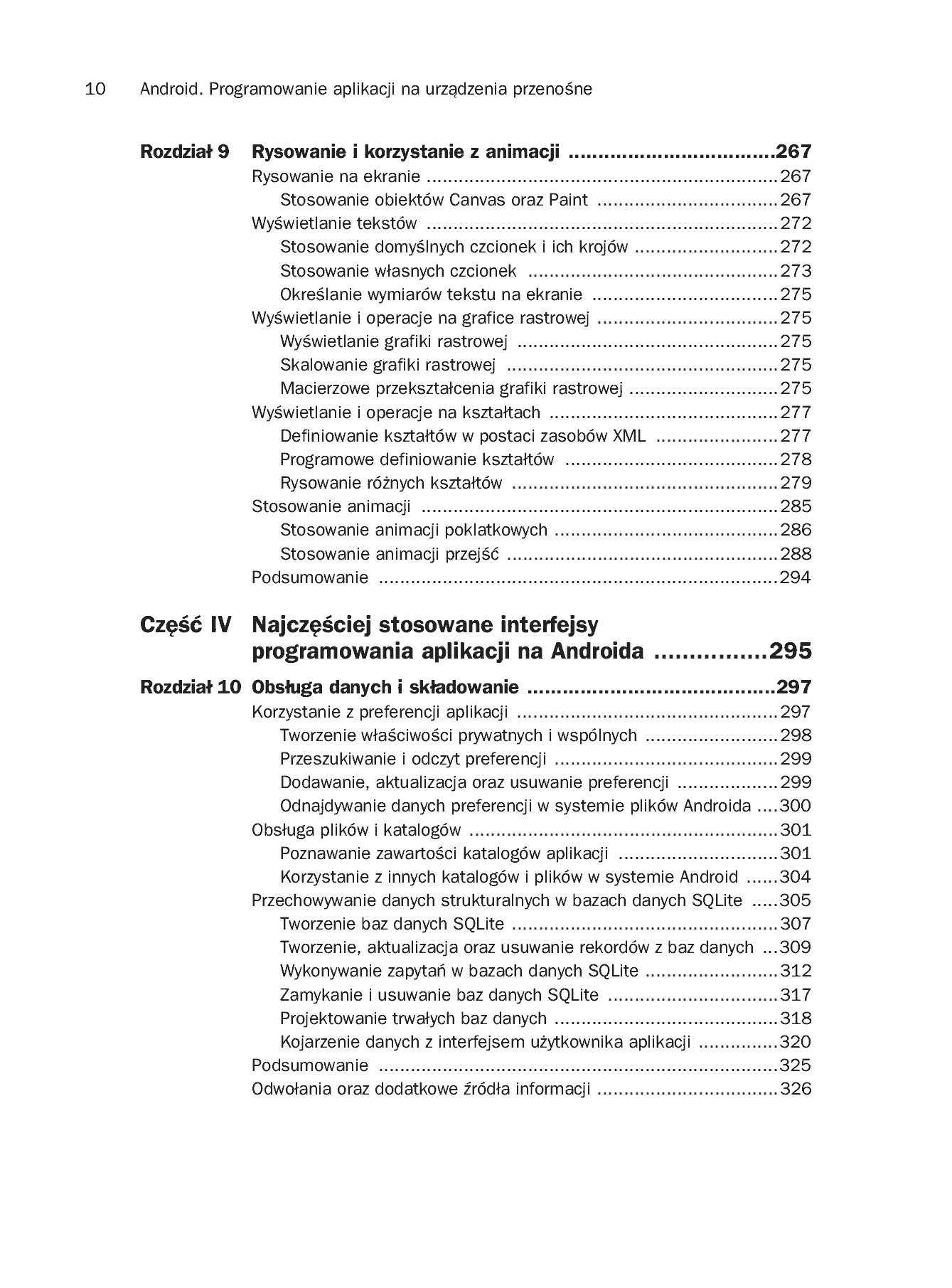 Fragment „Android. Programowanie aplikacji na urządzenia przenośne. Wydanie II” — strona 8 z 68