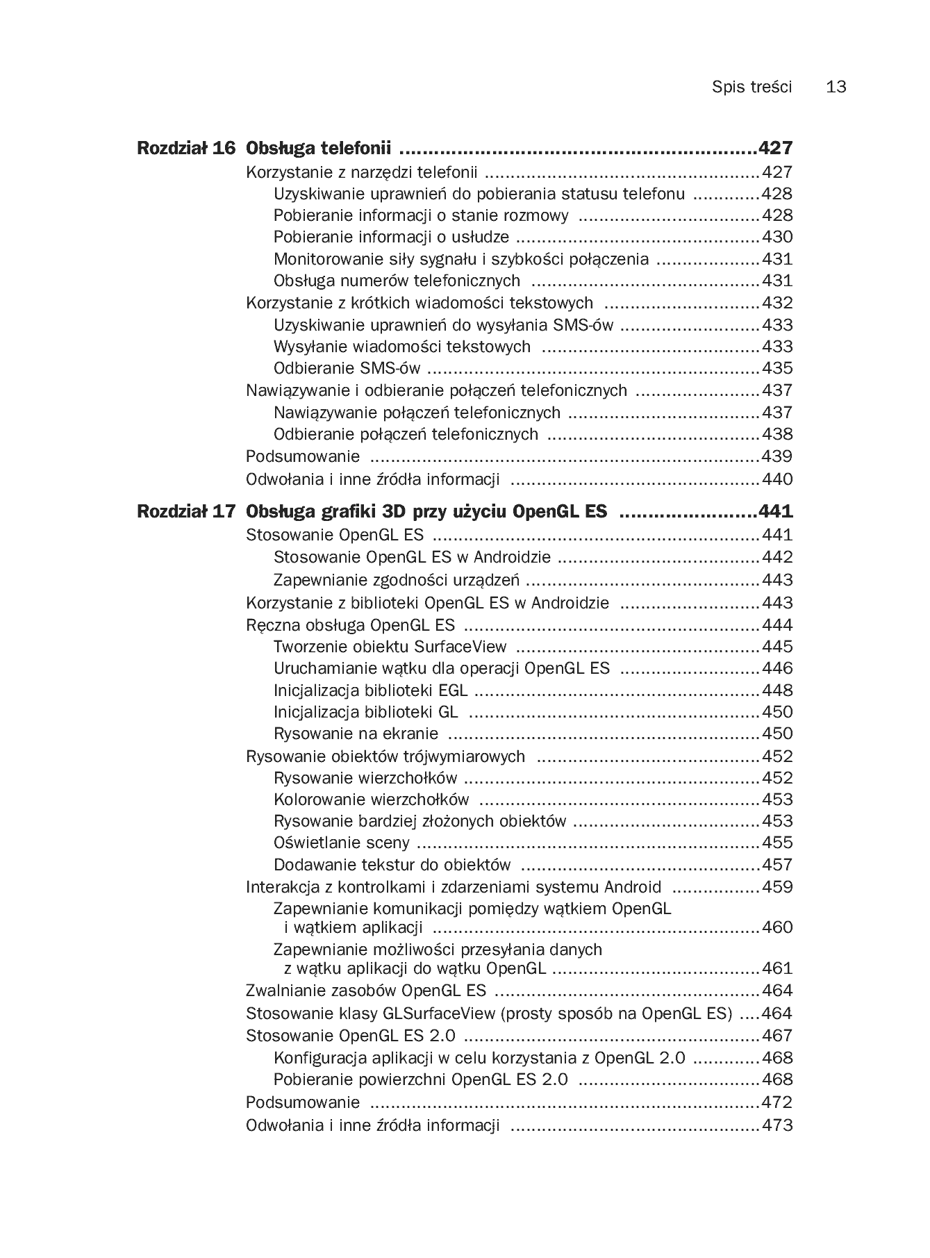 Fragment „Android. Programowanie aplikacji na urządzenia przenośne. Wydanie II” — strona 11 z 68