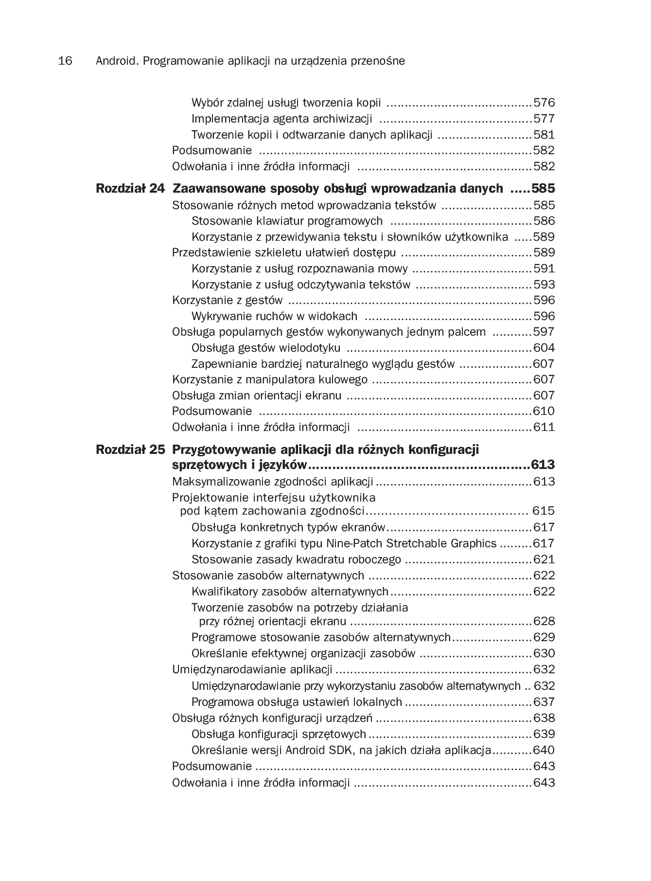 Fragment „Android. Programowanie aplikacji na urządzenia przenośne. Wydanie II” — strona 14 z 68