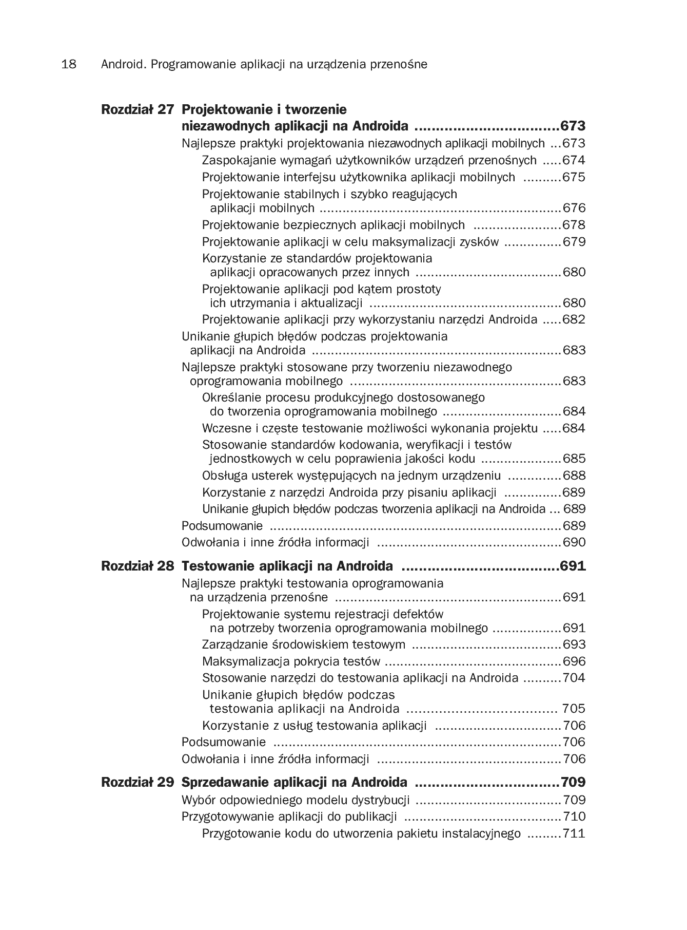 Fragment „Android. Programowanie aplikacji na urządzenia przenośne. Wydanie II” — strona 16 z 68