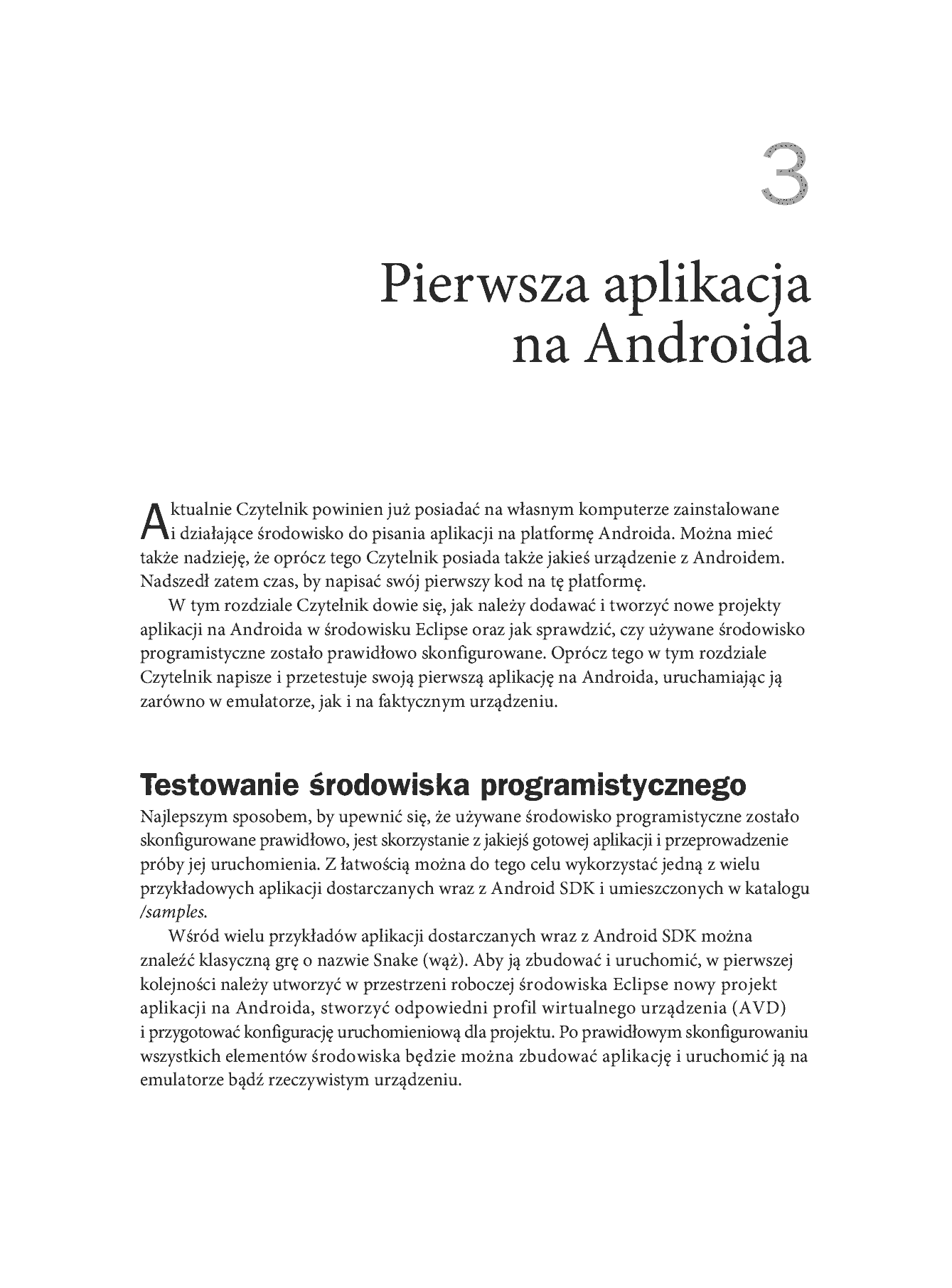 Fragment „Android. Programowanie aplikacji na urządzenia przenośne. Wydanie II” — strona 21 z 68