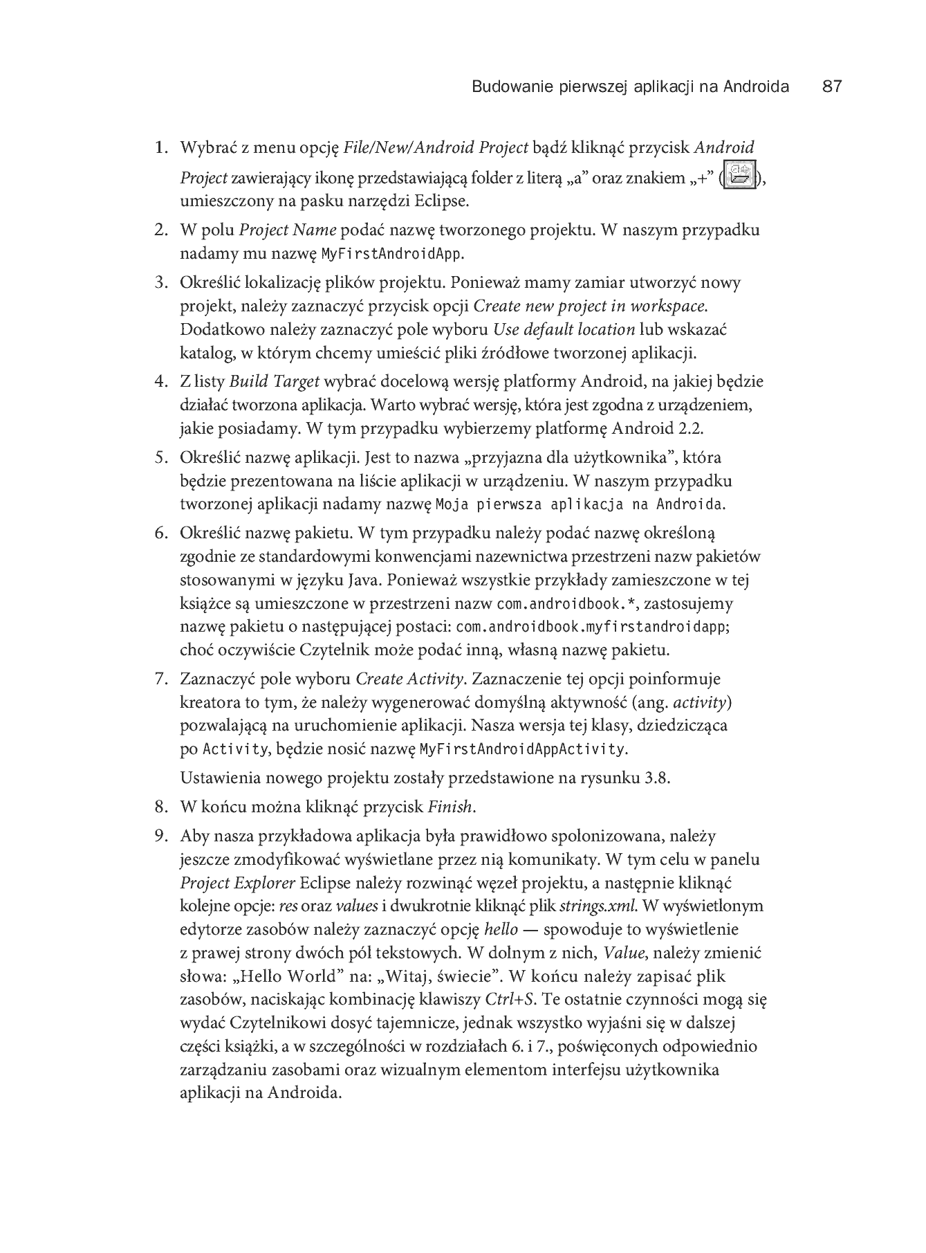Fragment „Android. Programowanie aplikacji na urządzenia przenośne. Wydanie II” — strona 31 z 68