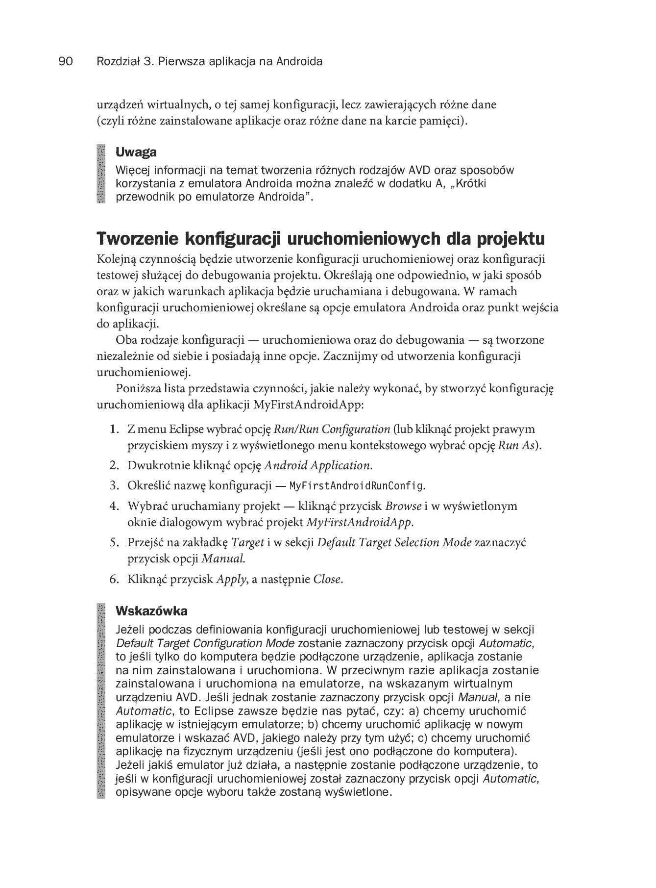 Fragment „Android. Programowanie aplikacji na urządzenia przenośne. Wydanie II” — strona 34 z 68