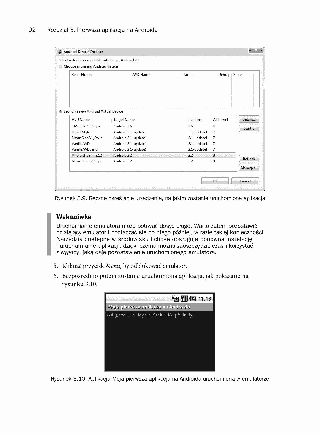 Fragment „Android. Programowanie aplikacji na urządzenia przenośne. Wydanie II” — strona 36 z 68