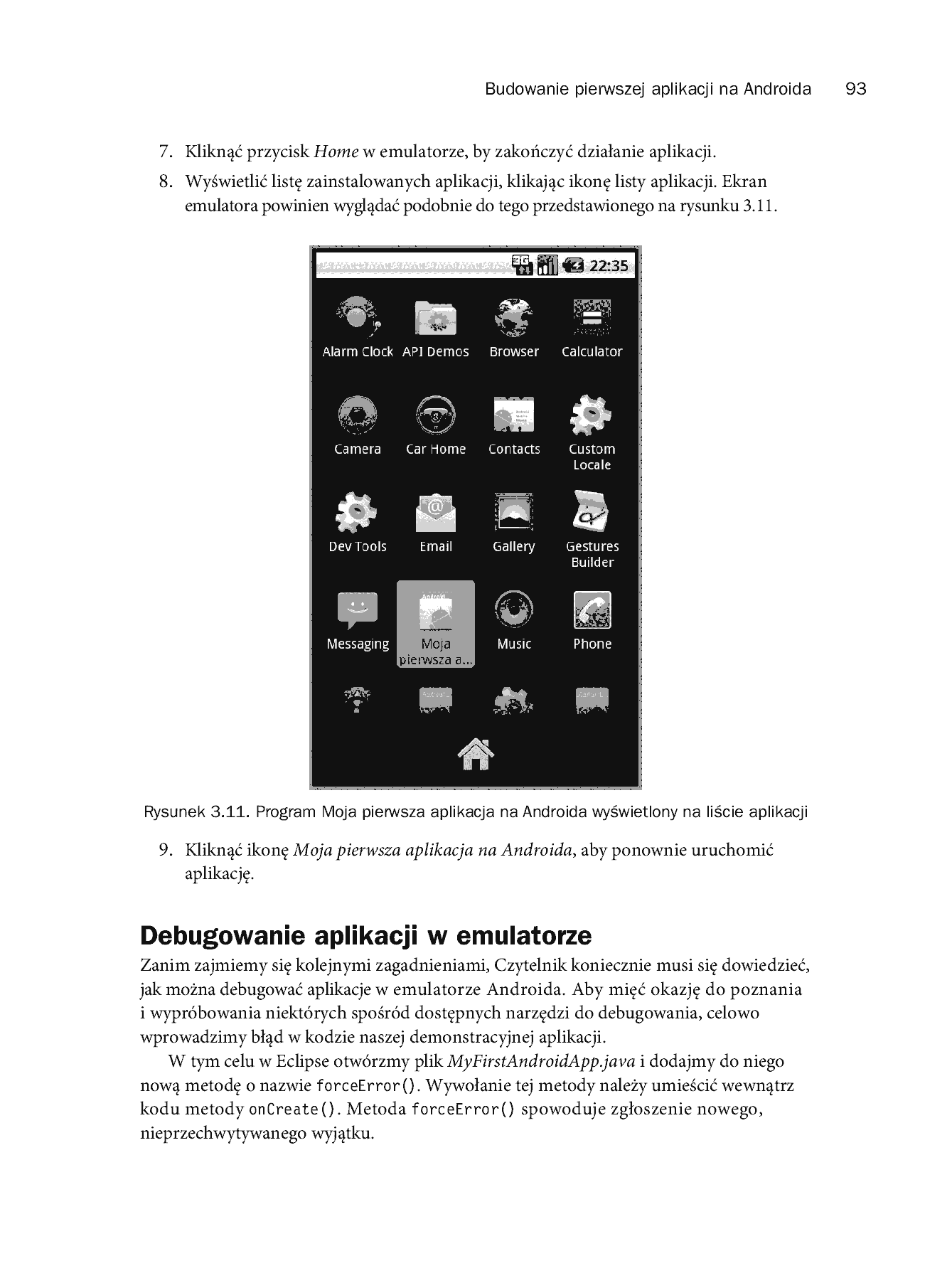 Fragment „Android. Programowanie aplikacji na urządzenia przenośne. Wydanie II” — strona 37 z 68