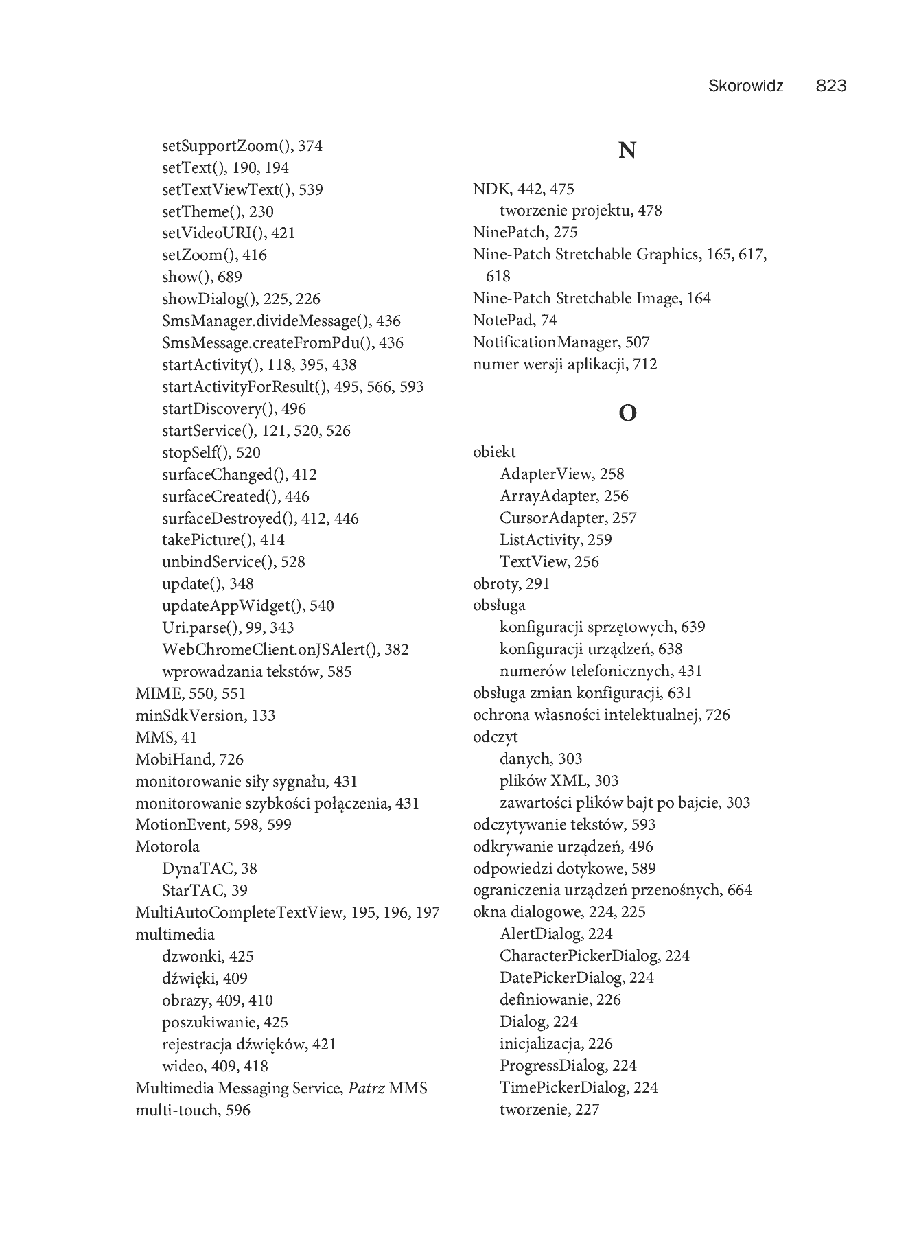 Fragment „Android. Programowanie aplikacji na urządzenia przenośne. Wydanie II” — strona 61 z 68