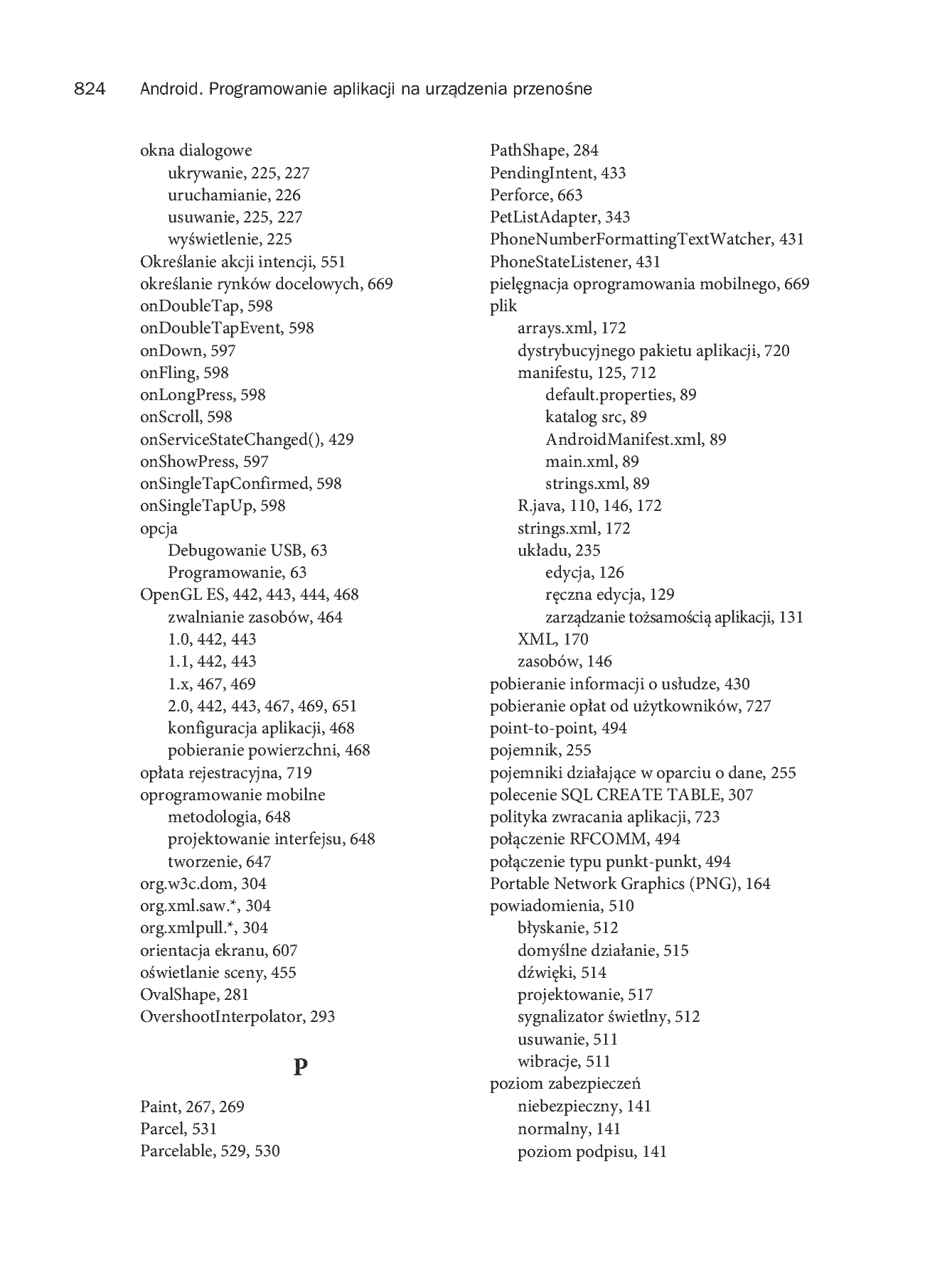 Fragment „Android. Programowanie aplikacji na urządzenia przenośne. Wydanie II” — strona 62 z 68