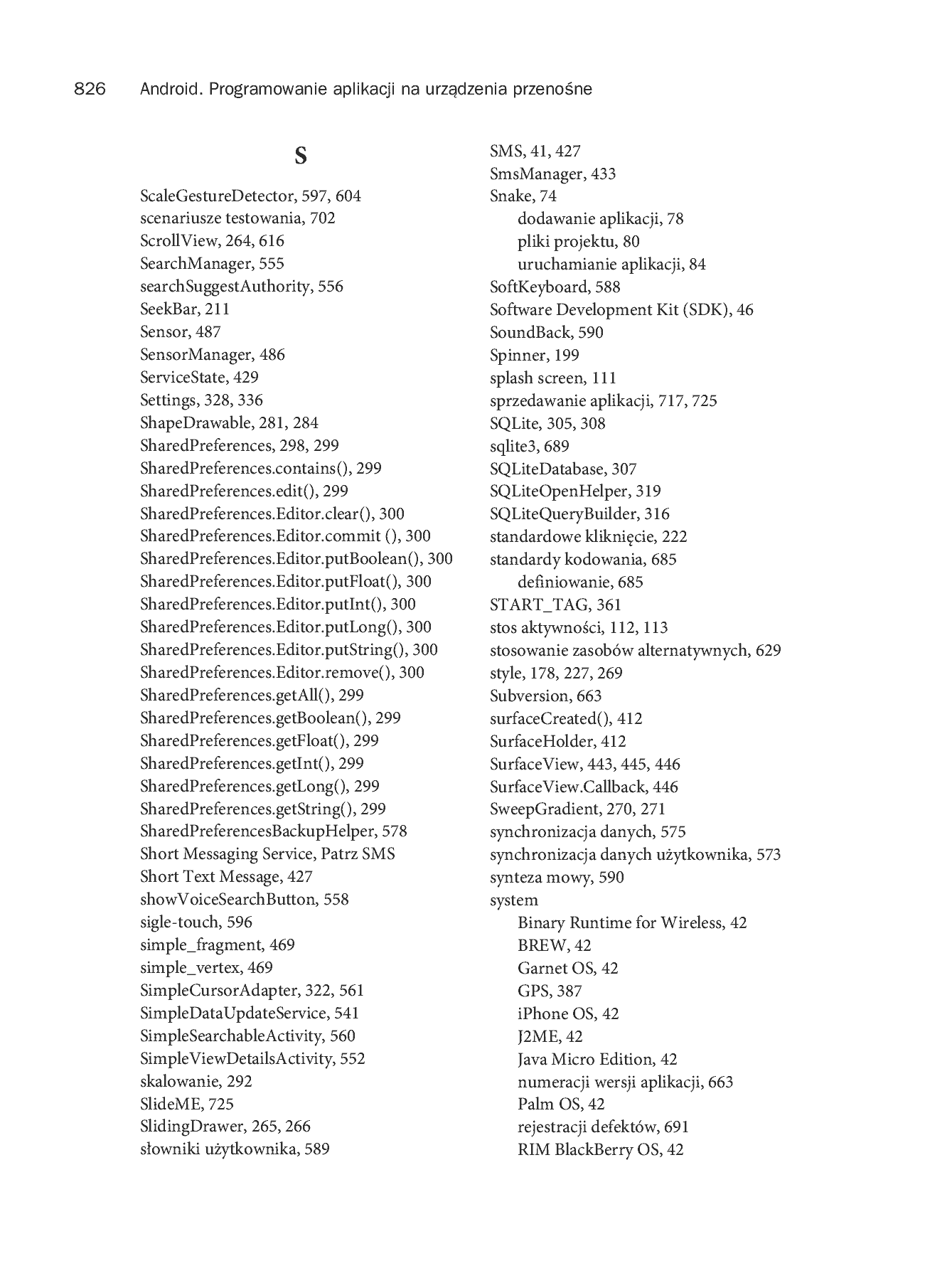 Fragment „Android. Programowanie aplikacji na urządzenia przenośne. Wydanie II” — strona 64 z 68