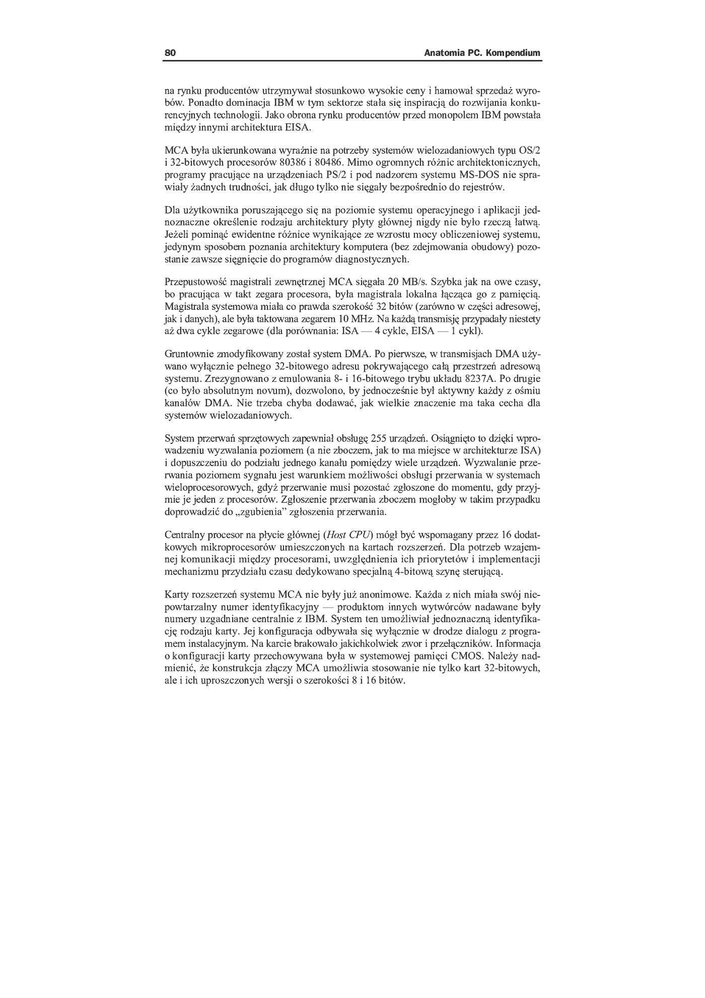 Fragment „Anatomia PC. Kompendium. Wydanie II” — strona 26 z 29