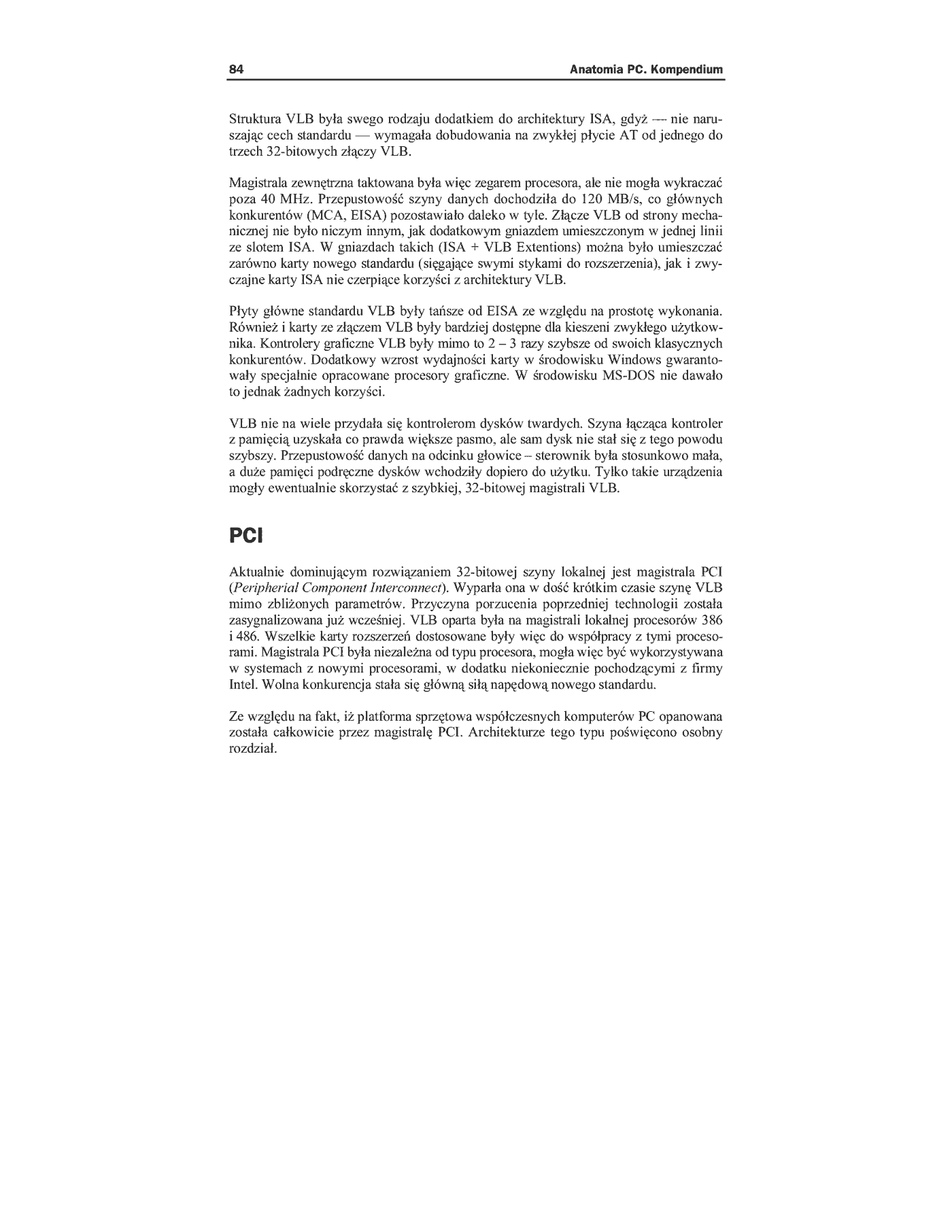 Fragment „Anatomia PC. Kompendium” — strona 34 z 34