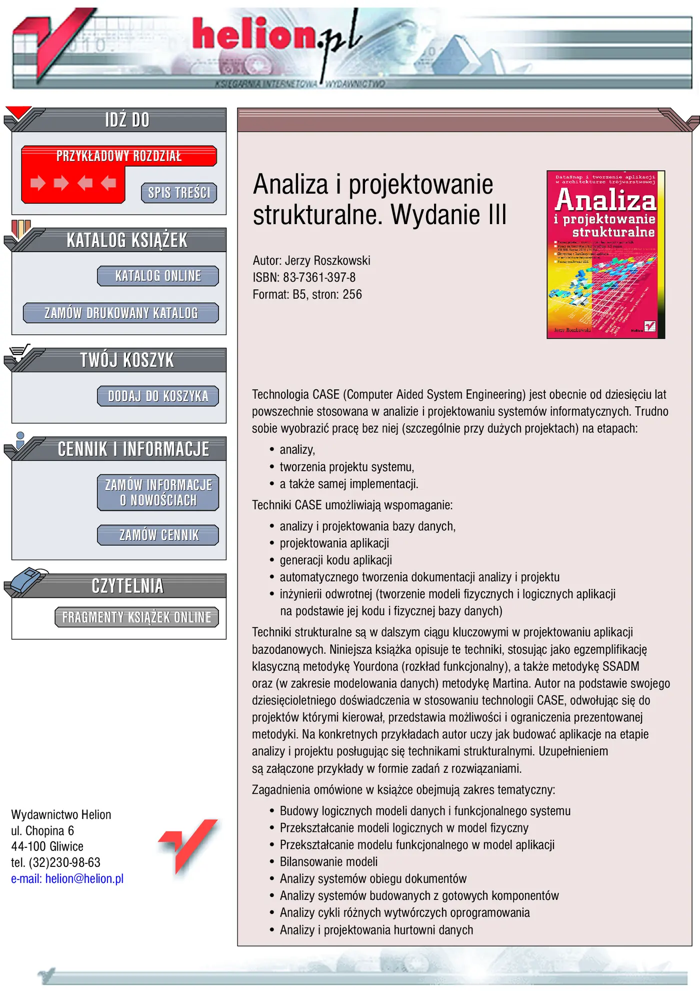 Fragment „Analiza i projektowanie strukturalne. Wydanie III” — strona 1 z 14