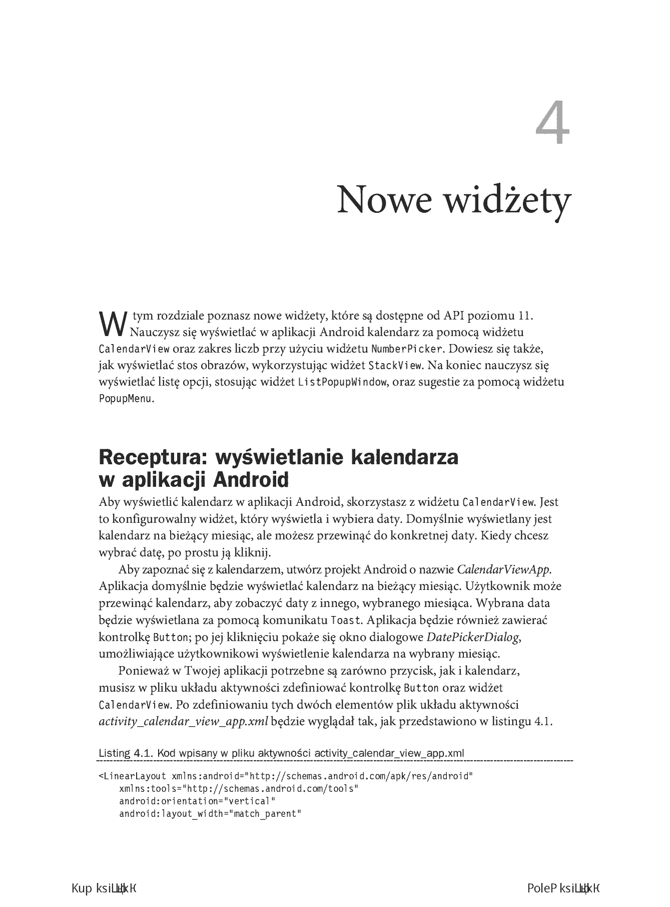 Fragment „Android na tablecie. Receptury” — strona 9 z 44