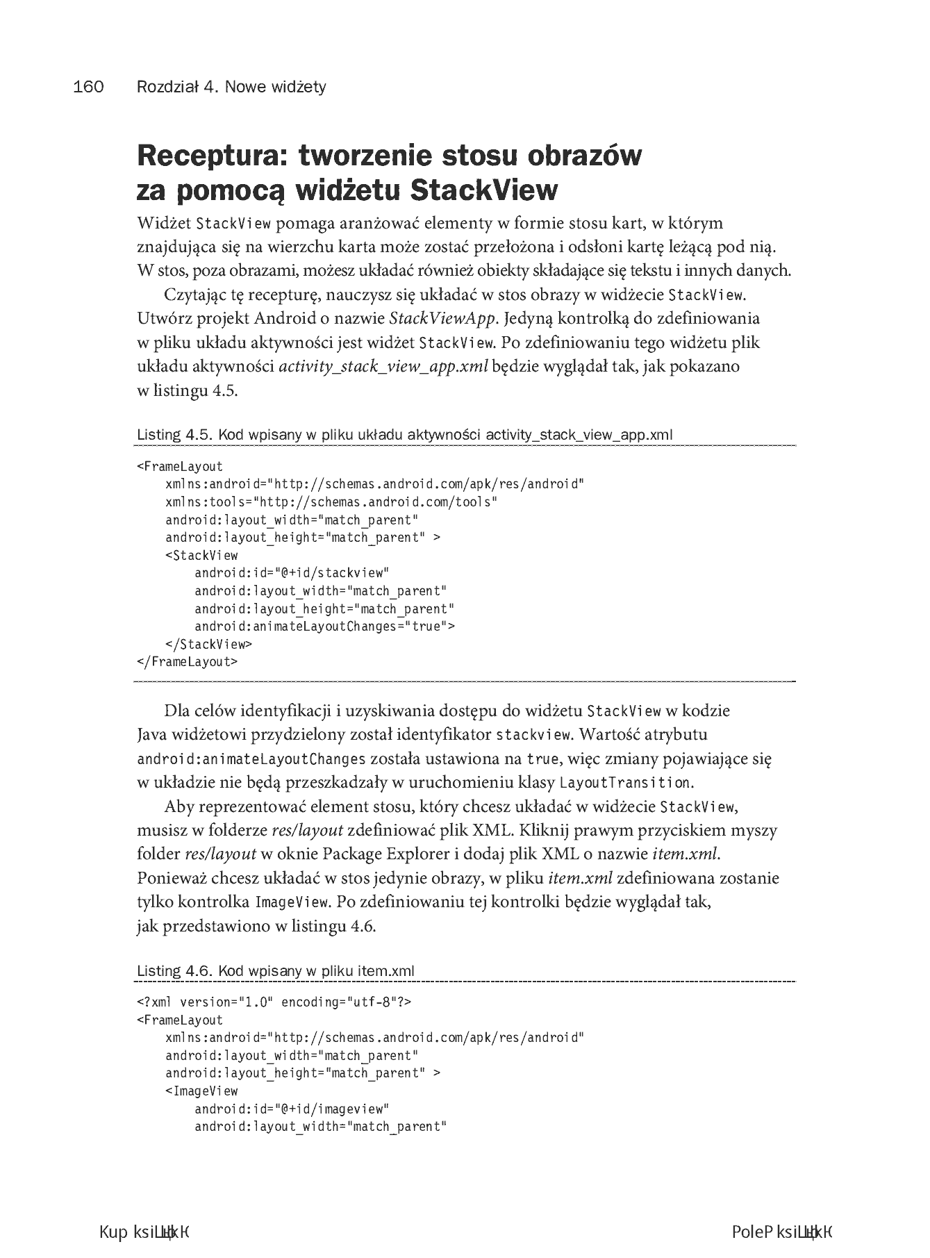 Fragment „Android na tablecie. Receptury” — strona 18 z 44
