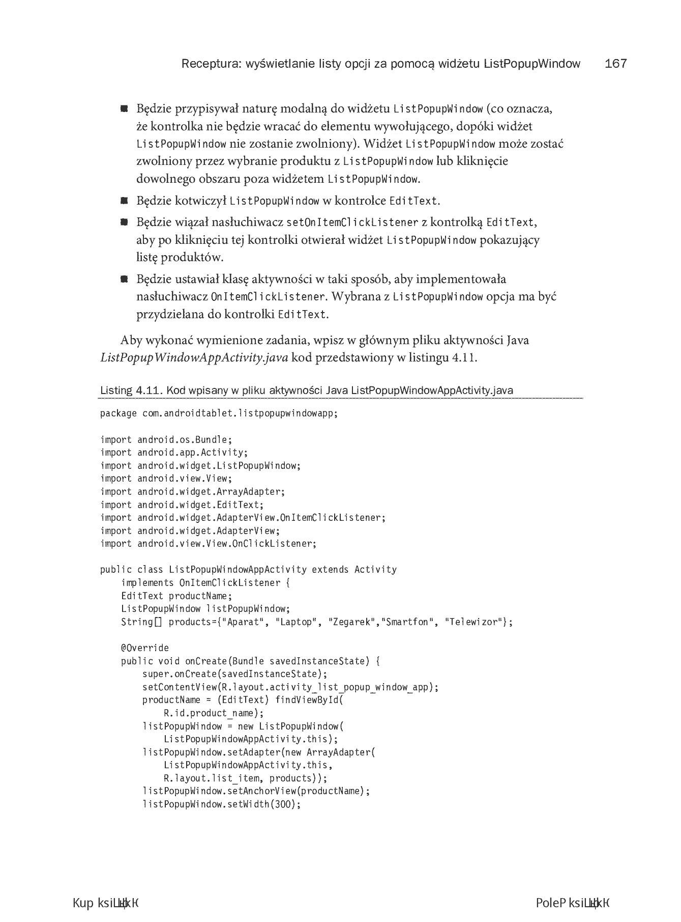 Fragment „Android na tablecie. Receptury” — strona 25 z 44