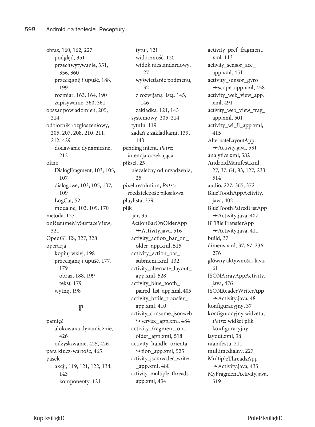 Fragment „Android na tablecie. Receptury” — strona 40 z 44
