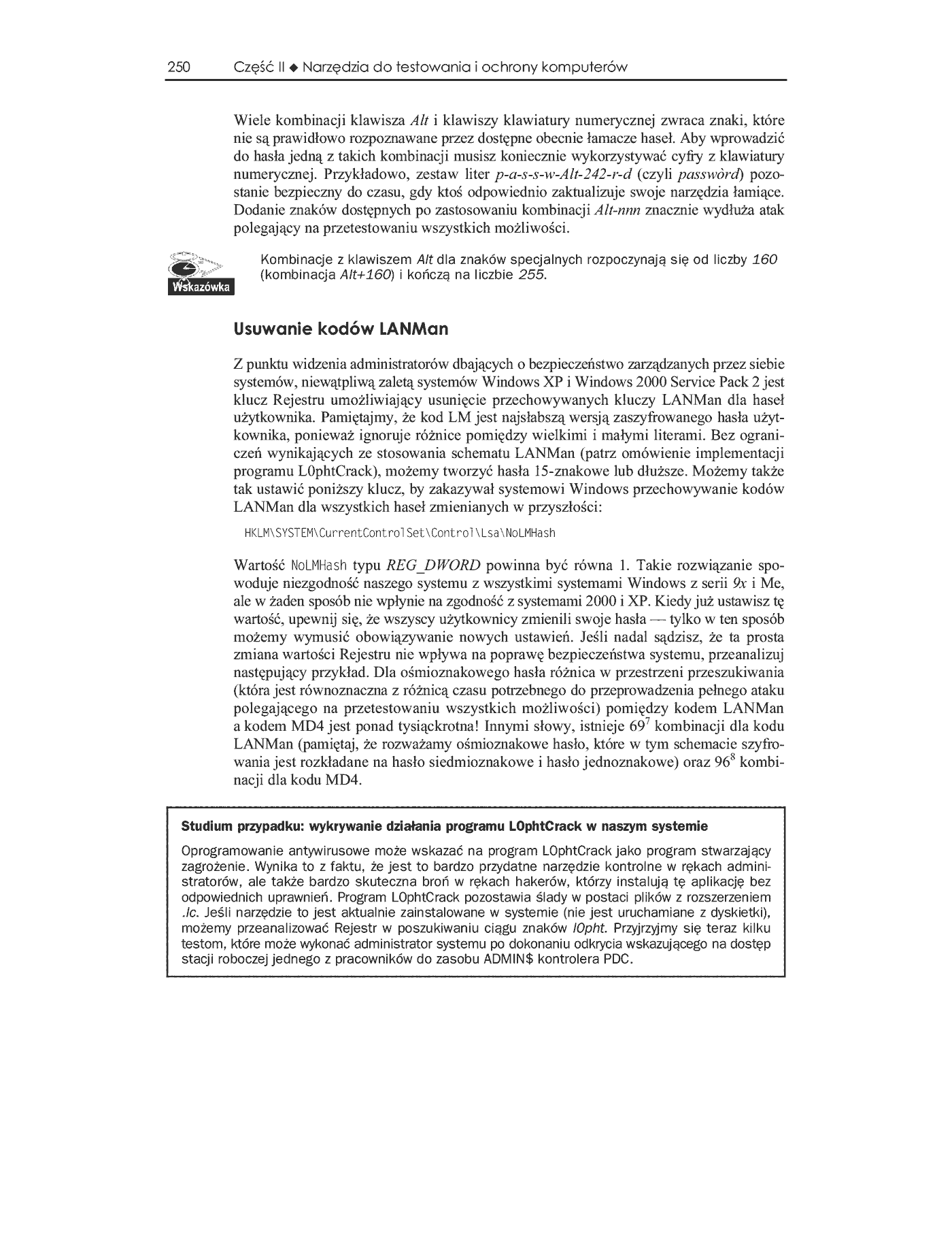 Fragment „Anti-Hacker Tool Kit. Edycja polska” — strona 35 z 43