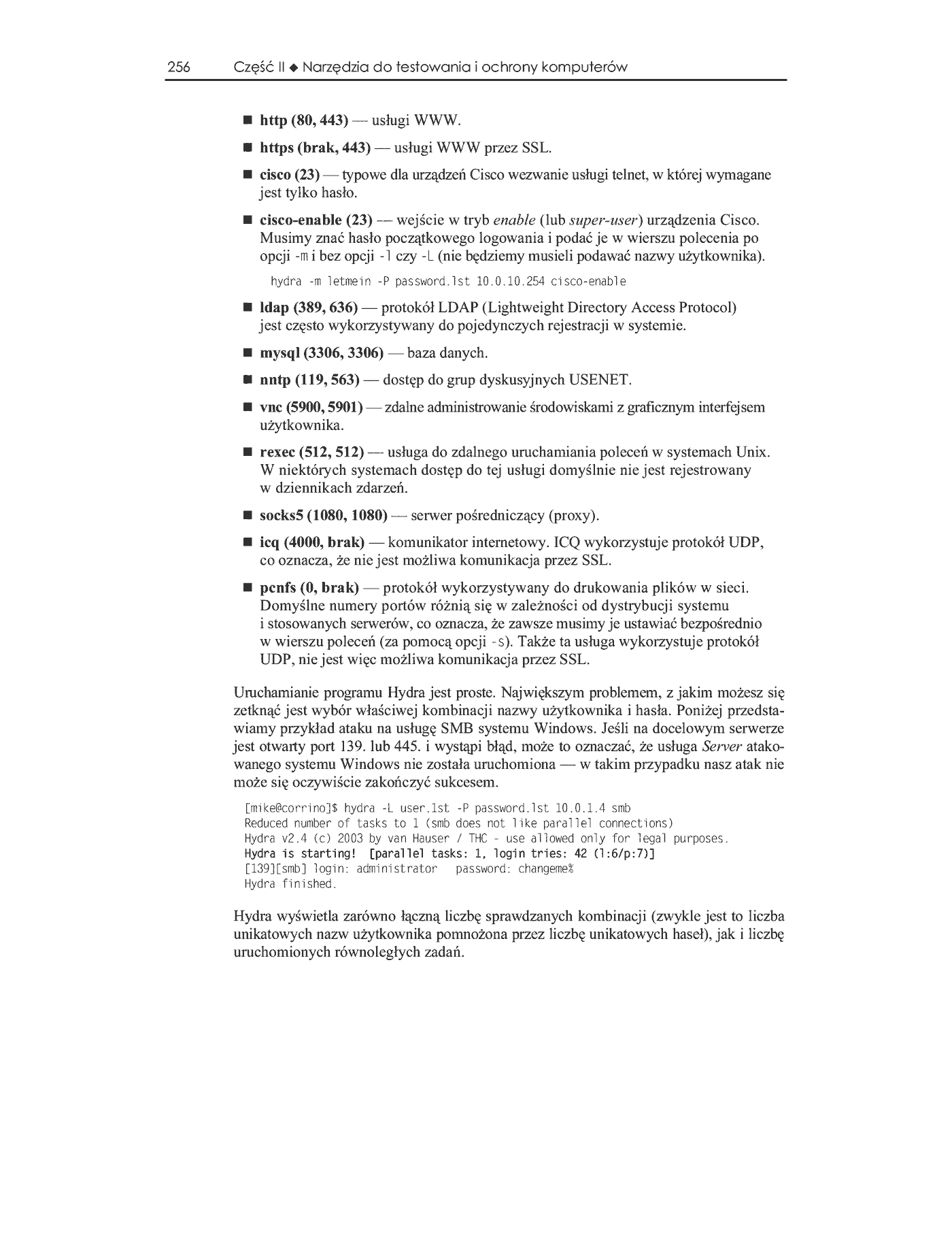 Fragment „Anti-Hacker Tool Kit. Edycja polska” — strona 41 z 43