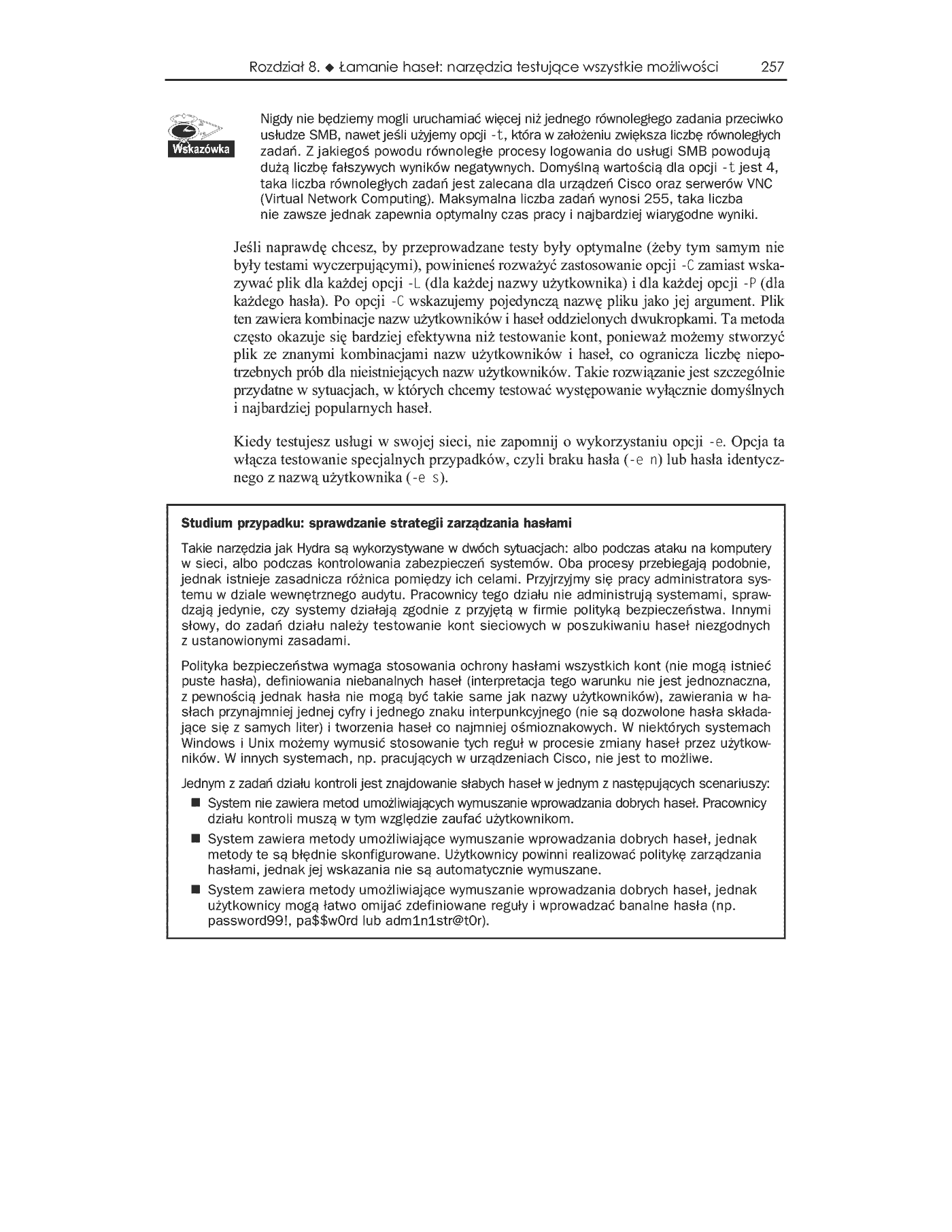 Fragment „Anti-Hacker Tool Kit. Edycja polska” — strona 42 z 43