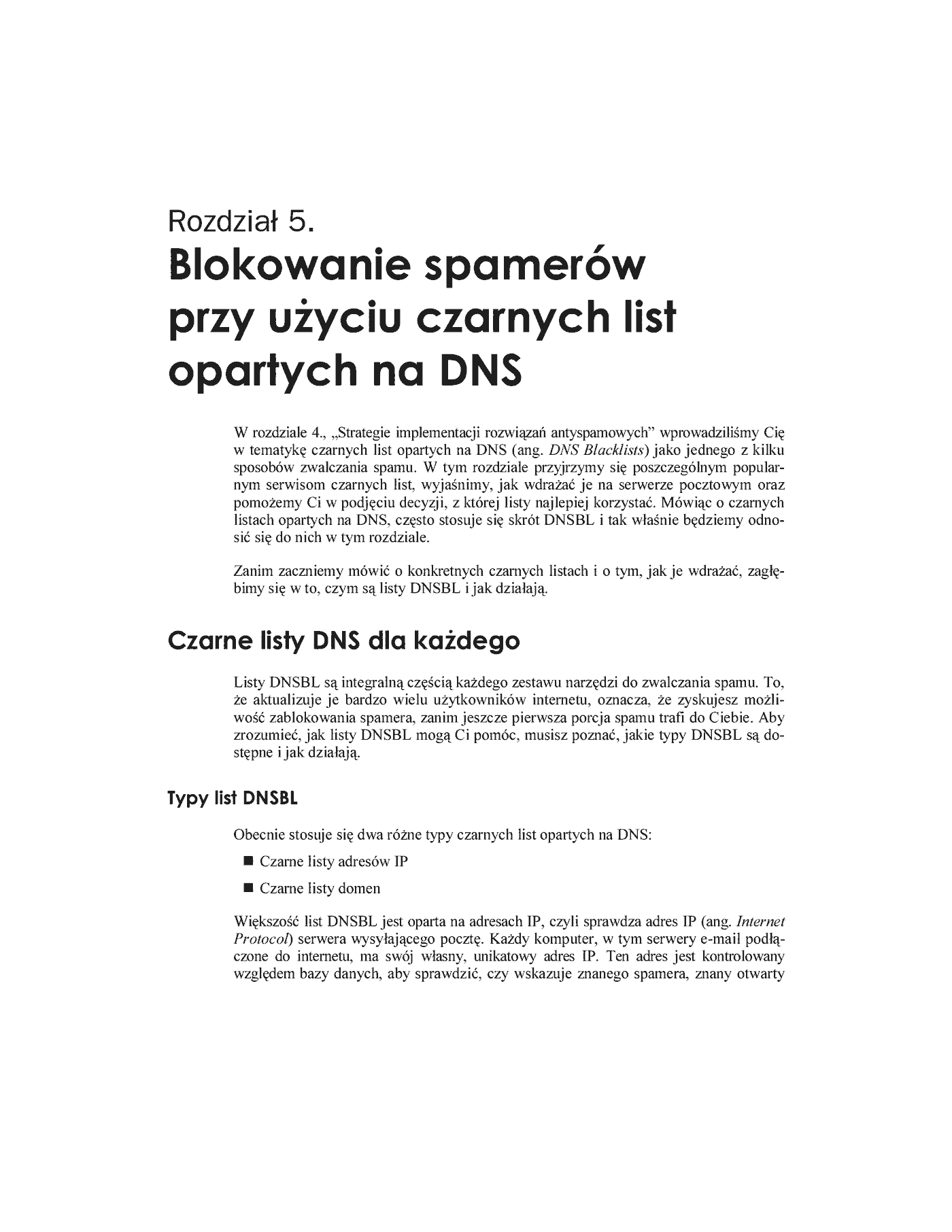 Fragment „Anti-Spam Tool Kit. Edycja polska” — strona 9 z 35