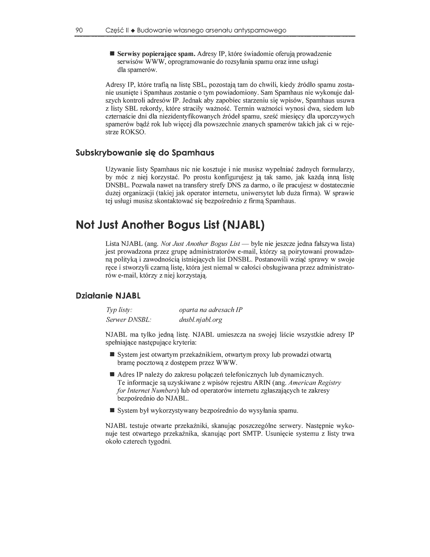 Fragment „Anti-Spam Tool Kit. Edycja polska” — strona 22 z 35