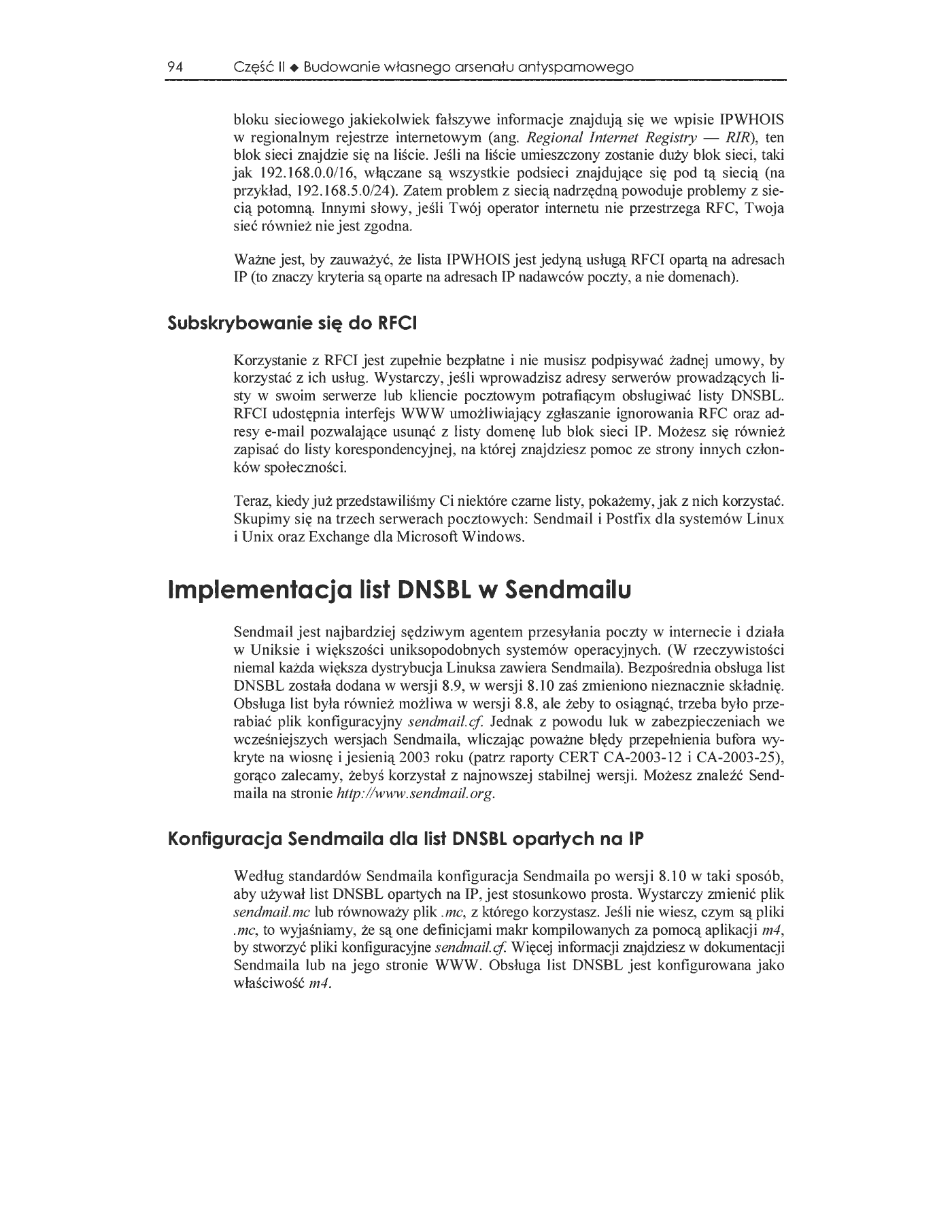 Fragment „Anti-Spam Tool Kit. Edycja polska” — strona 26 z 35