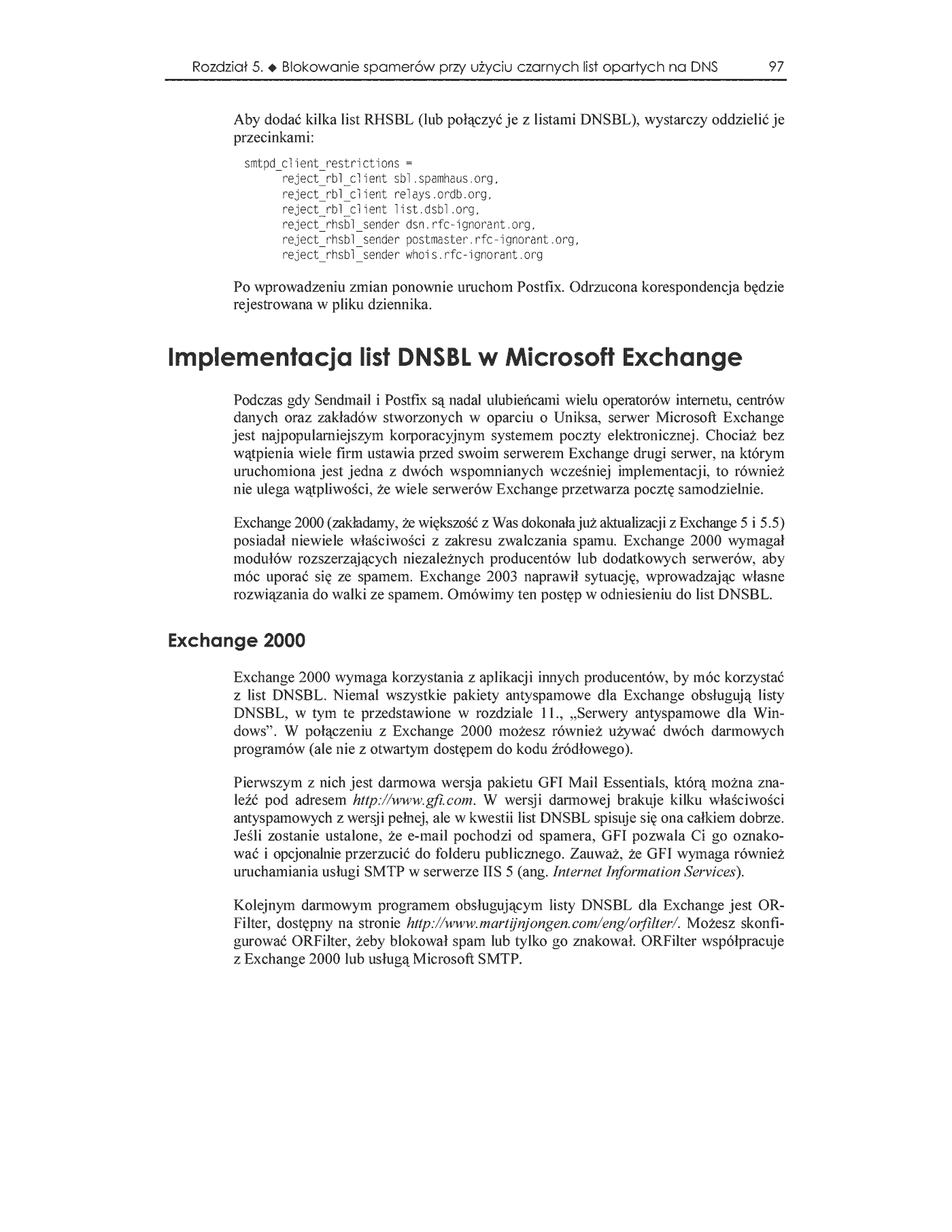 Fragment „Anti-Spam Tool Kit. Edycja polska” — strona 29 z 35