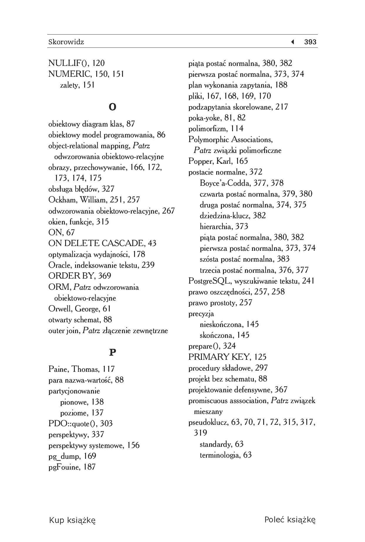 Fragment „Antywzorce języka SQL. Jak unikać pułapek podczas programowania baz danych” — strona 25 z 30