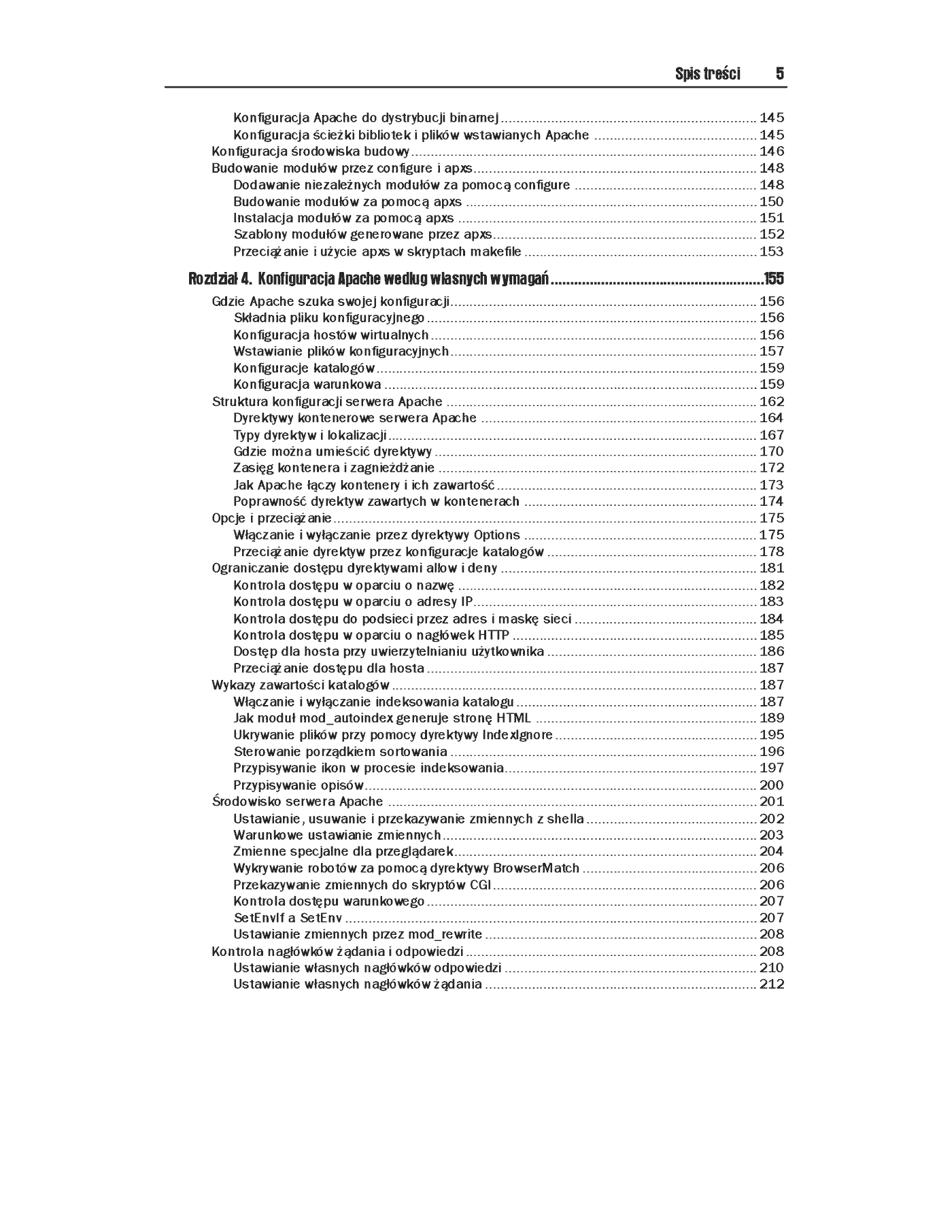Fragment „Apache 2.0 dla zaawansowanych” — strona 4 z 48