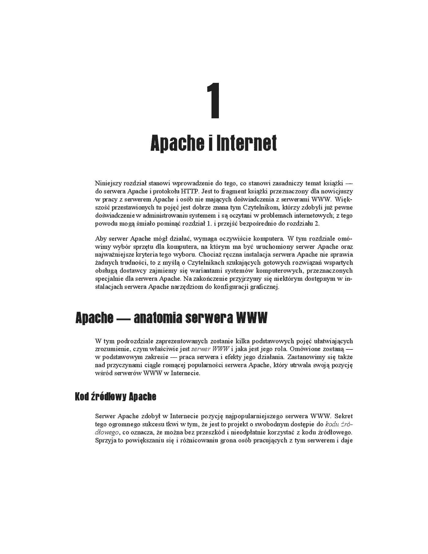 Fragment „Apache 2.0 dla zaawansowanych” — strona 12 z 48