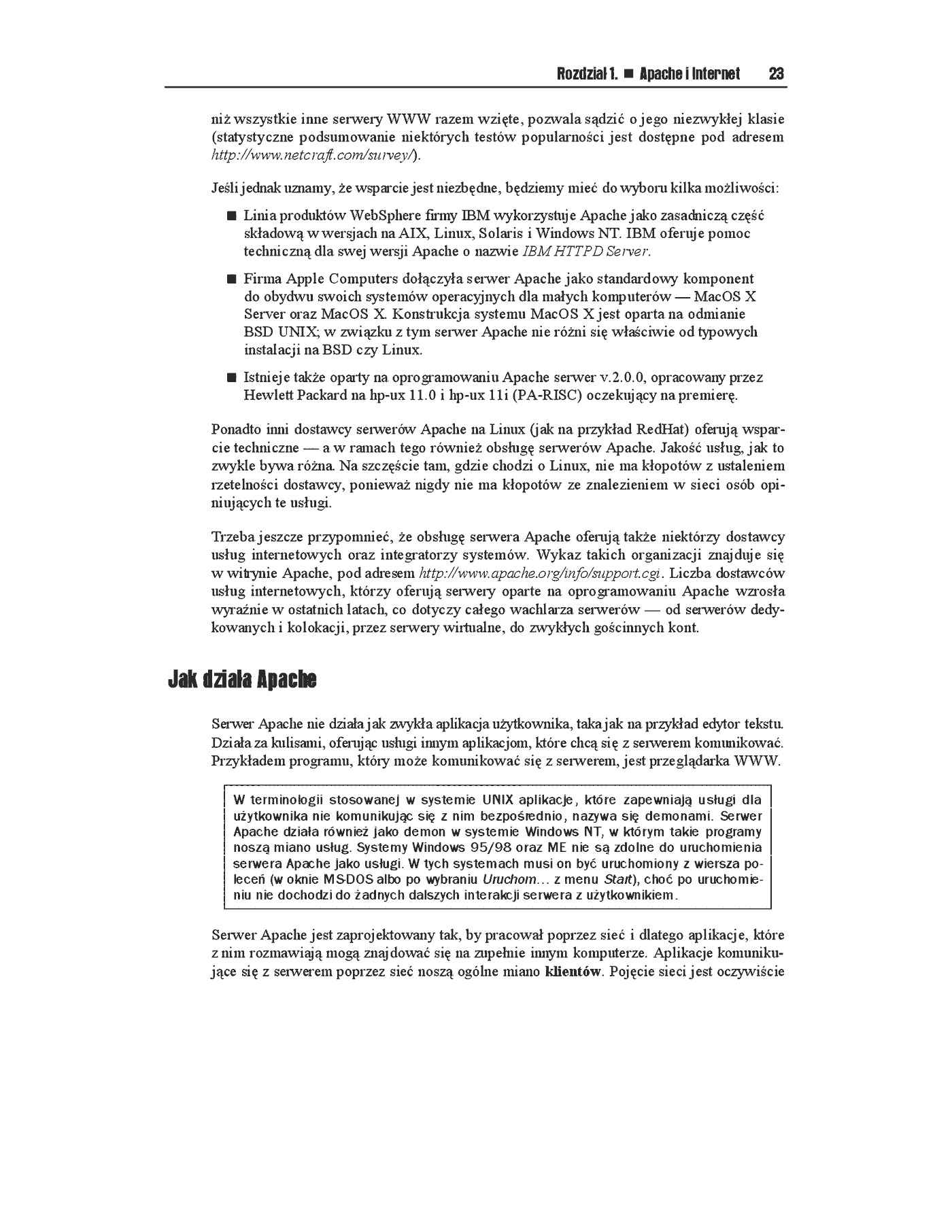 Fragment „Apache 2.0 dla zaawansowanych” — strona 14 z 48