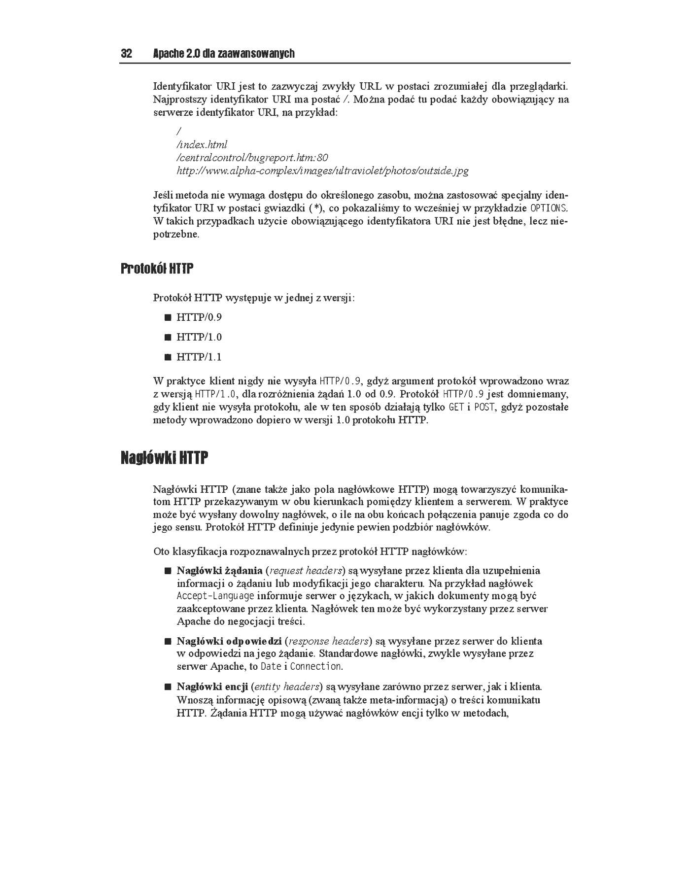 Fragment „Apache 2.0 dla zaawansowanych” — strona 23 z 48