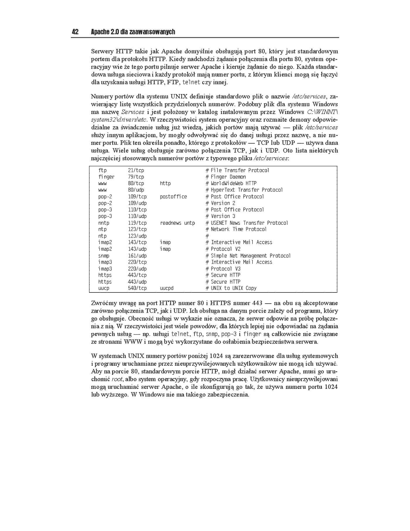 Fragment „Apache 2.0 dla zaawansowanych” — strona 33 z 48