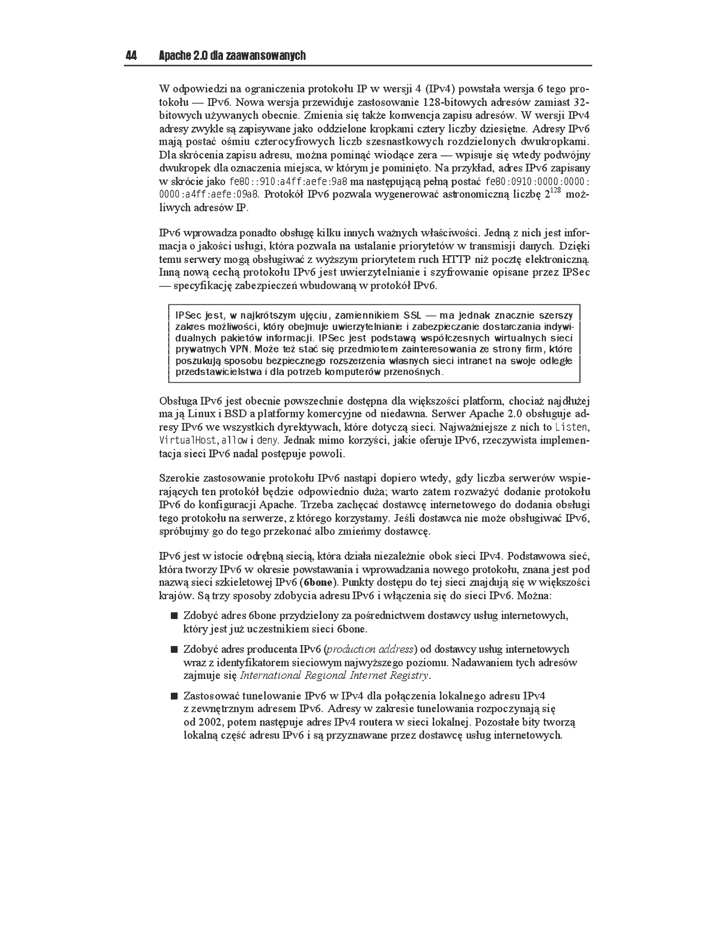 Fragment „Apache 2.0 dla zaawansowanych” — strona 35 z 48