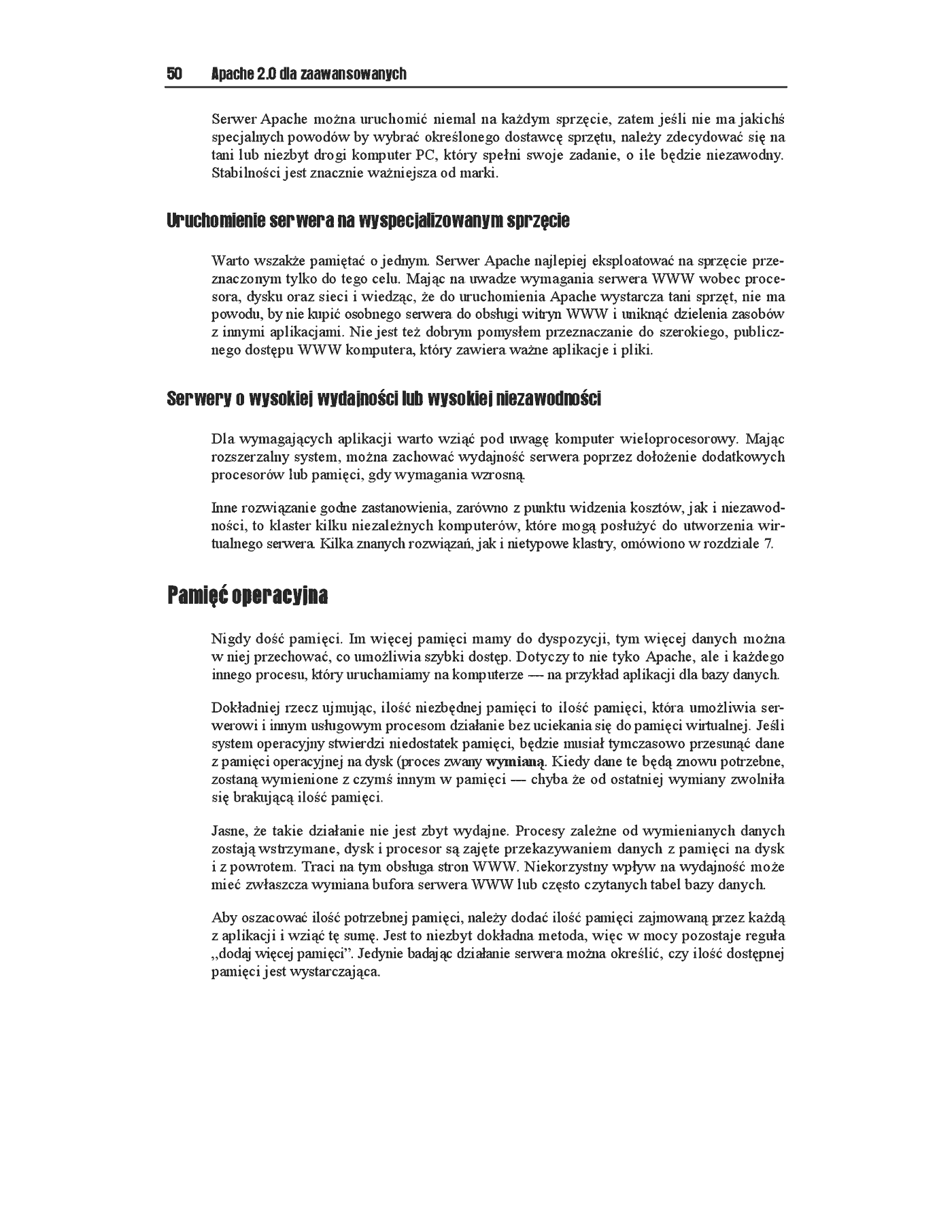 Fragment „Apache 2.0 dla zaawansowanych” — strona 41 z 48