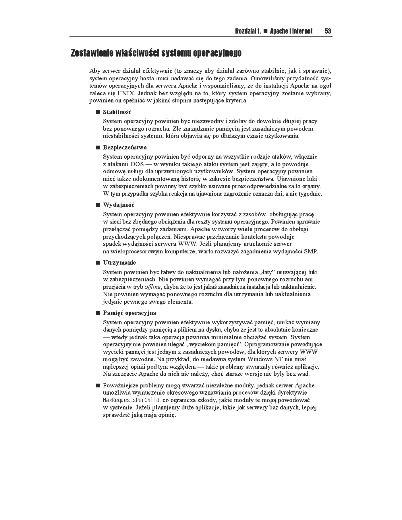 Fragment „Apache 2.0 dla zaawansowanych” — strona 44 z 48