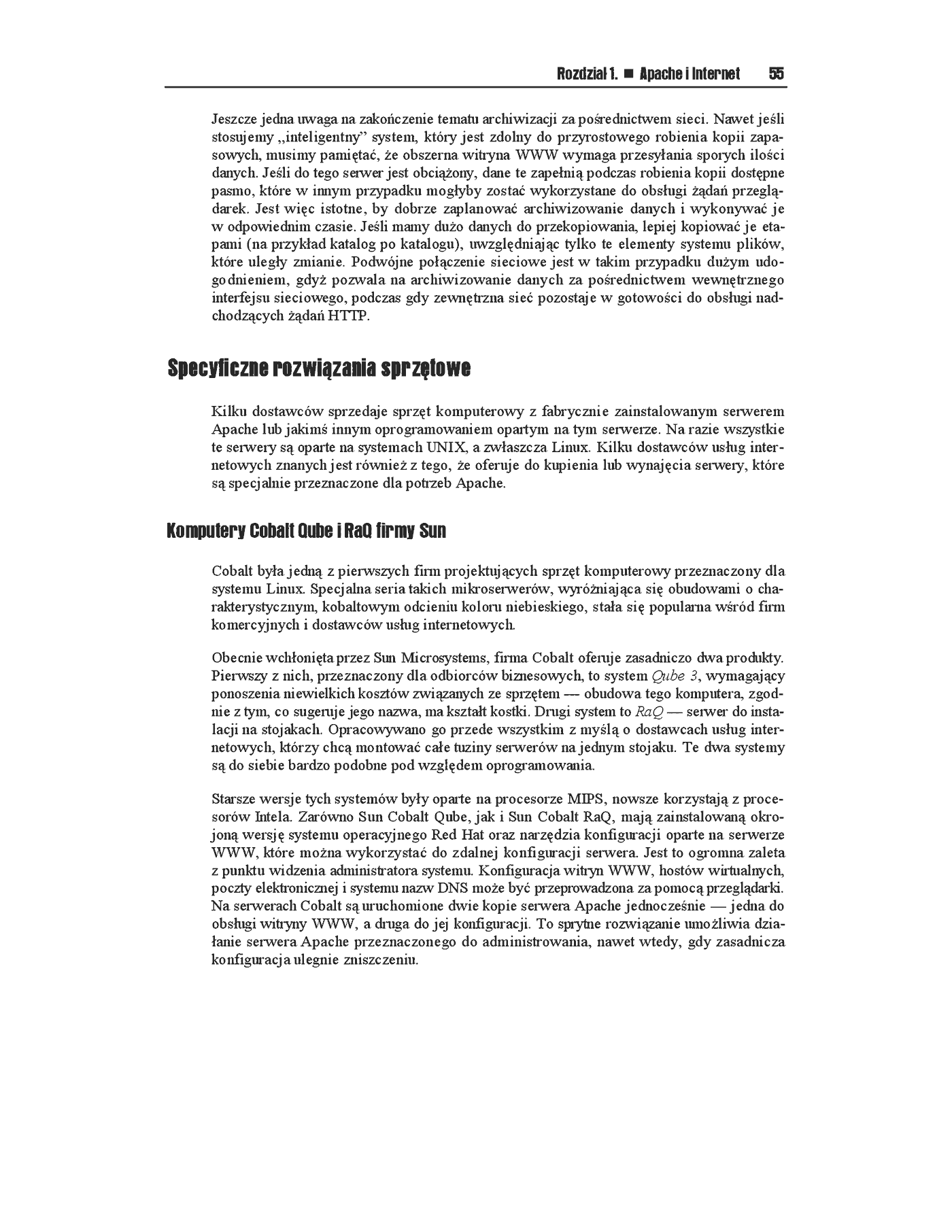 Fragment „Apache 2.0 dla zaawansowanych” — strona 46 z 48