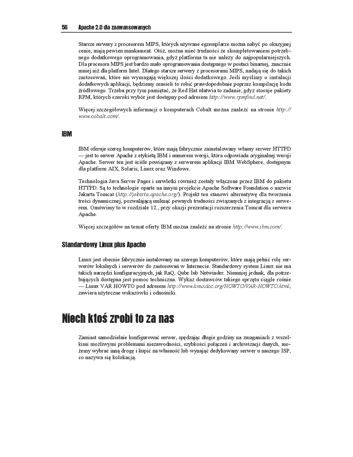 Fragment „Apache 2.0 dla zaawansowanych” — strona 47 z 48