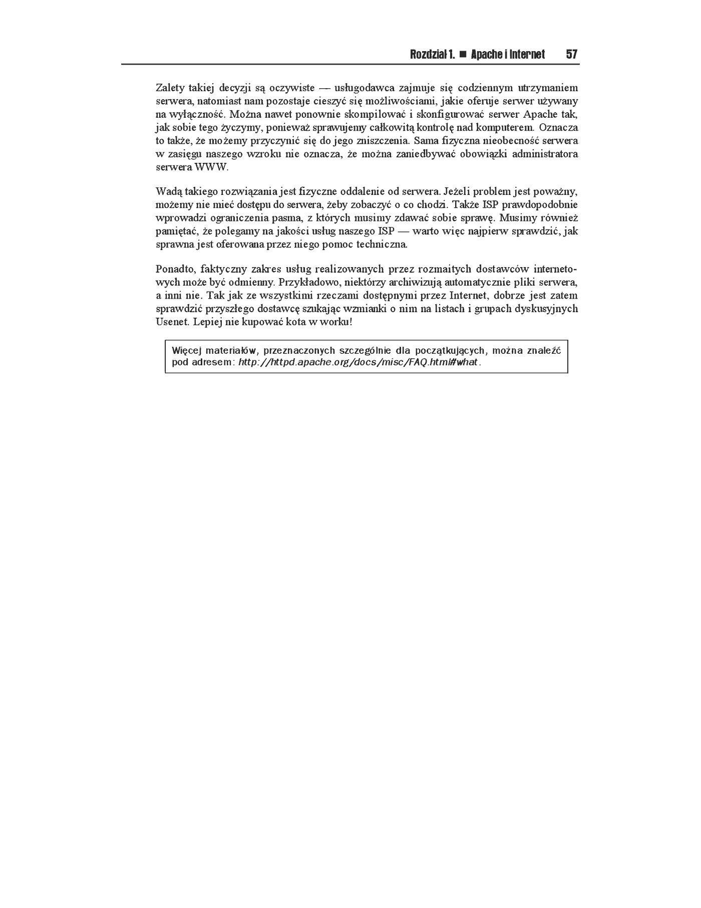Fragment „Apache 2.0 dla zaawansowanych” — strona 48 z 48