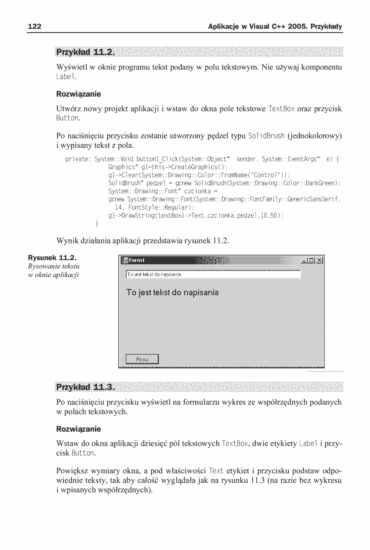 Fragment „Aplikacje w Visual C++ 2005. Przykłady” — strona 8 z 18