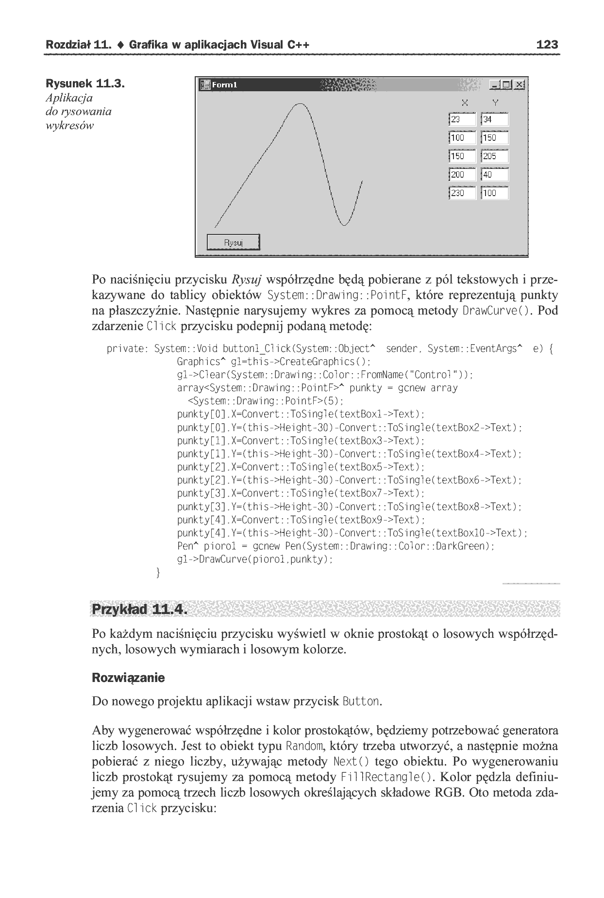 Fragment „Aplikacje w Visual C++ 2005. Przykłady” — strona 9 z 18